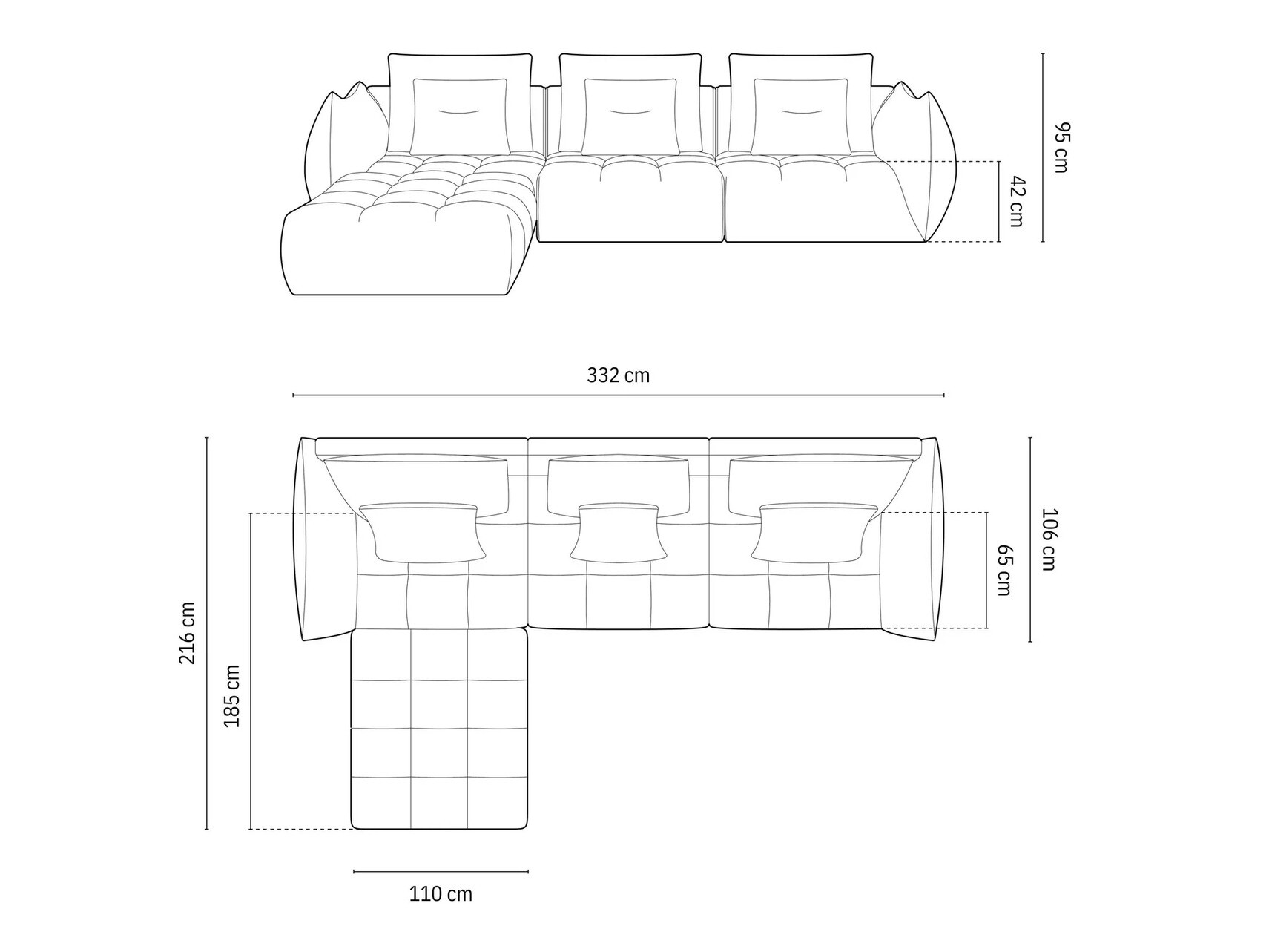 Sarokkanapé Benorli 103 (City 05)