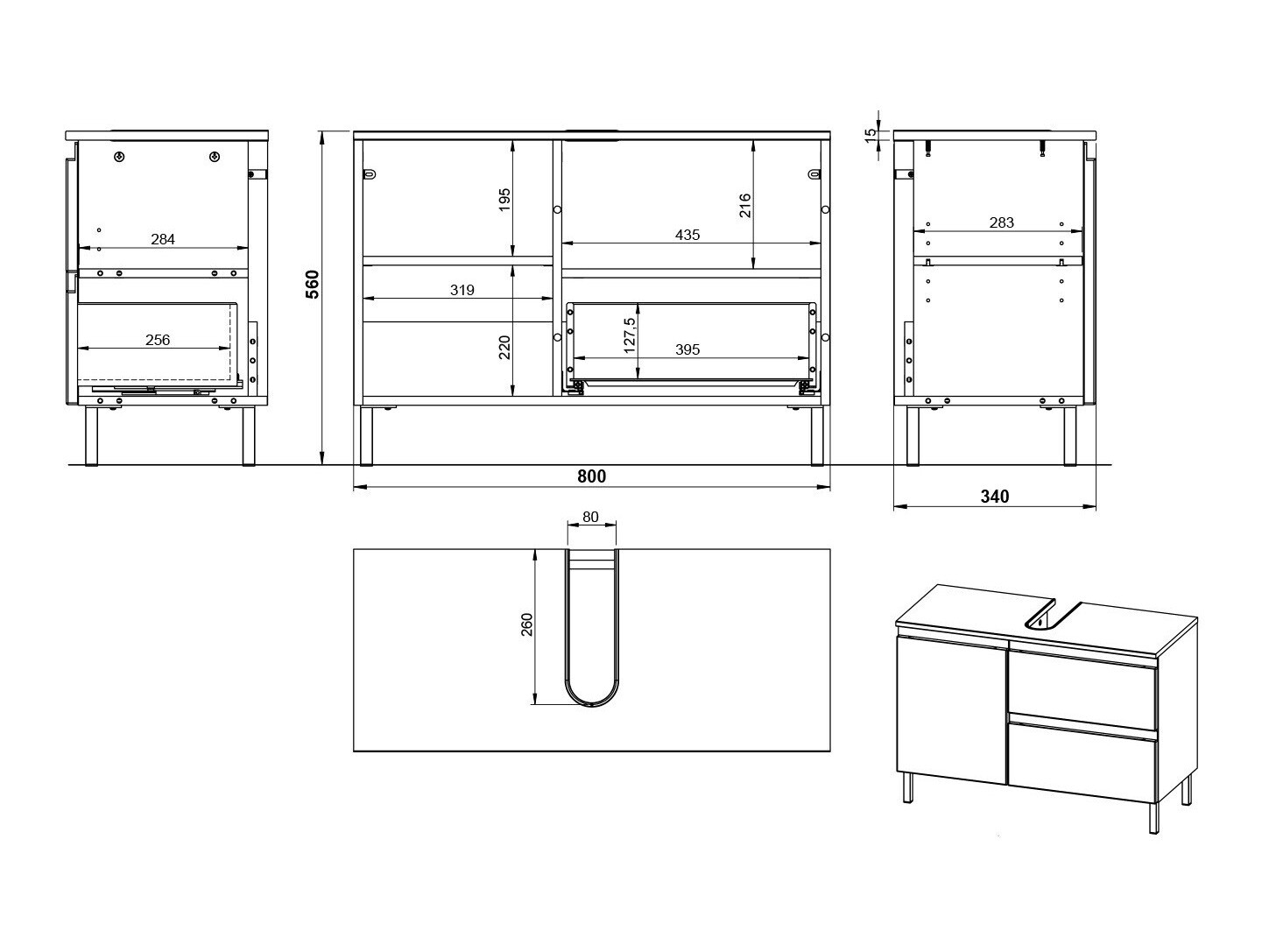 Fürdőszoba garnitúra Talmira 114