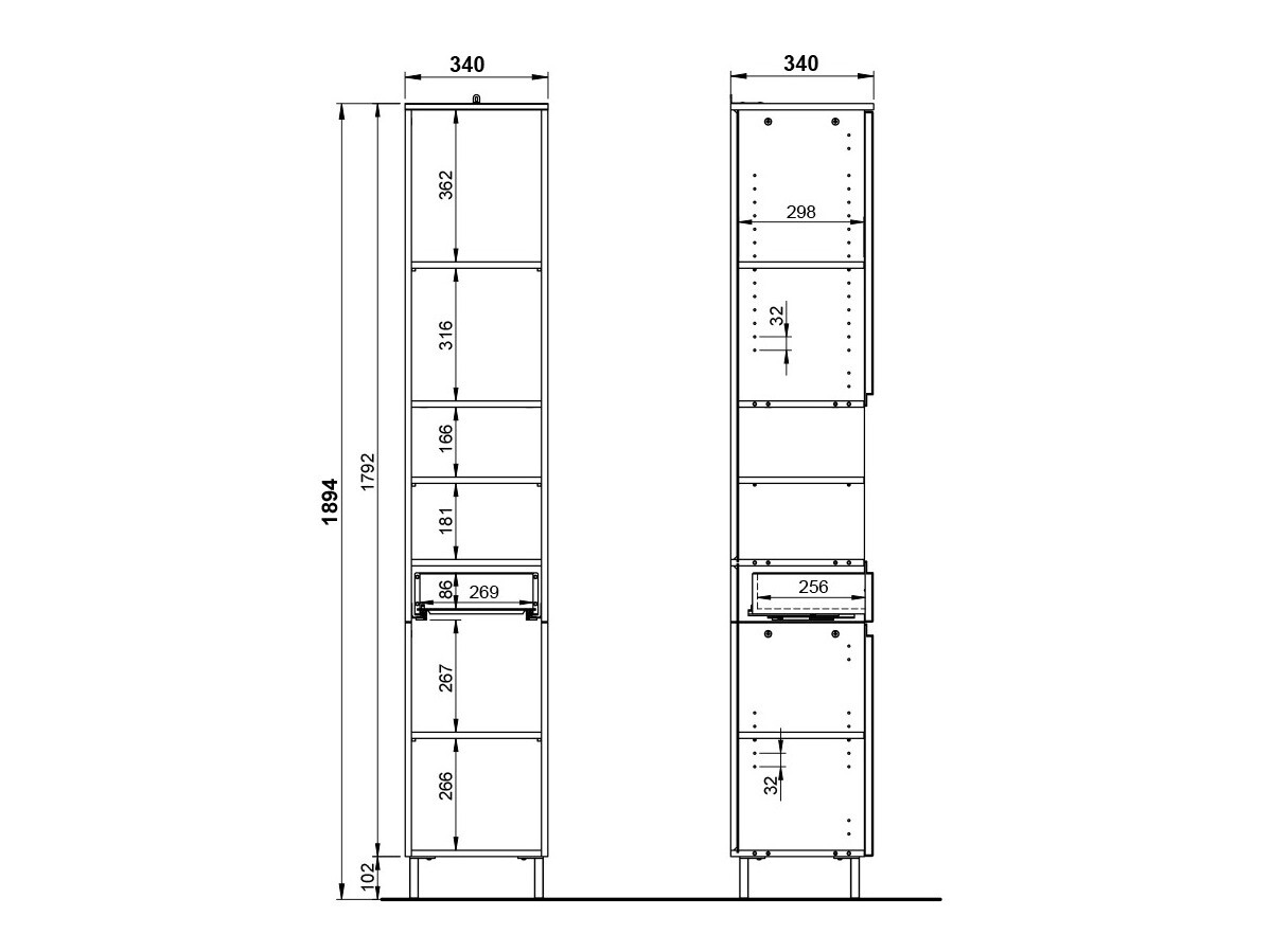 Fürdőszoba garnitúra Talmira 115