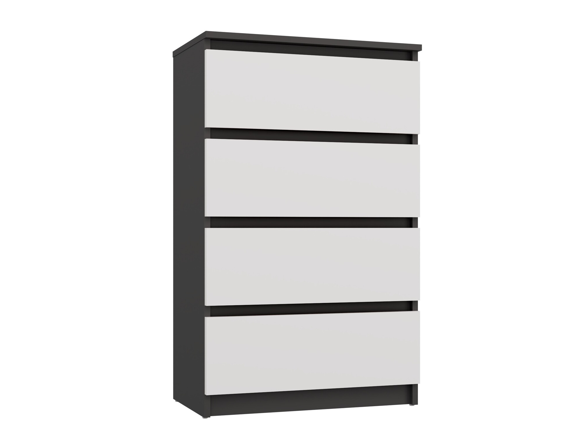 Komód Elbvelu 105 (Fehér + Antracit)