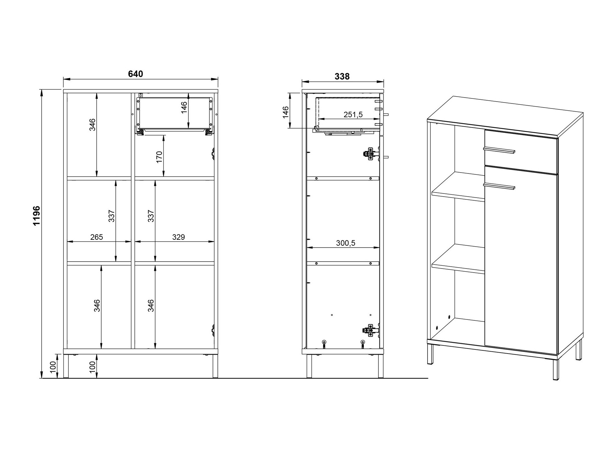 Otthoni iroda készlet Solaro 103 (Kasmír)