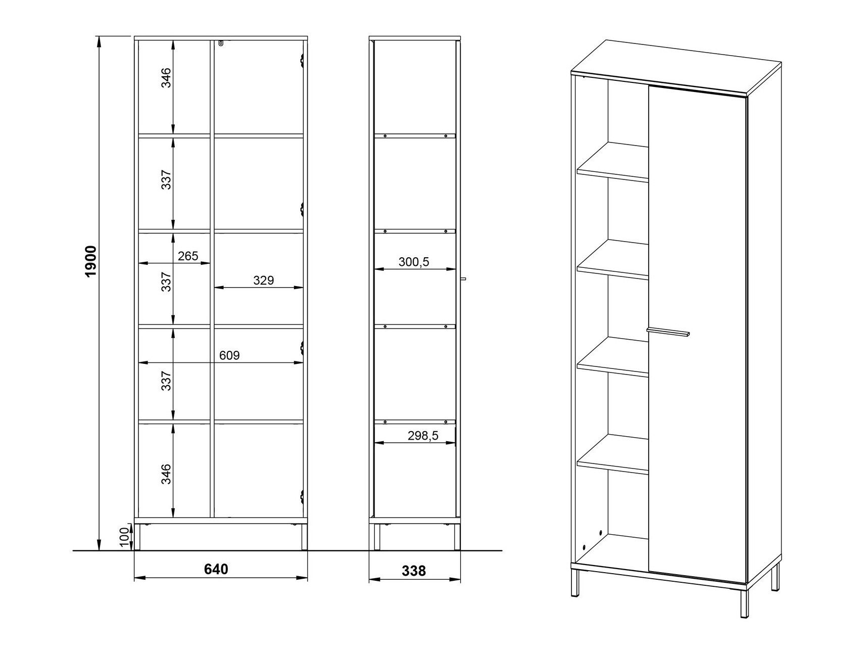 Otthoni iroda készlet Solaro 105 (Kasmír)