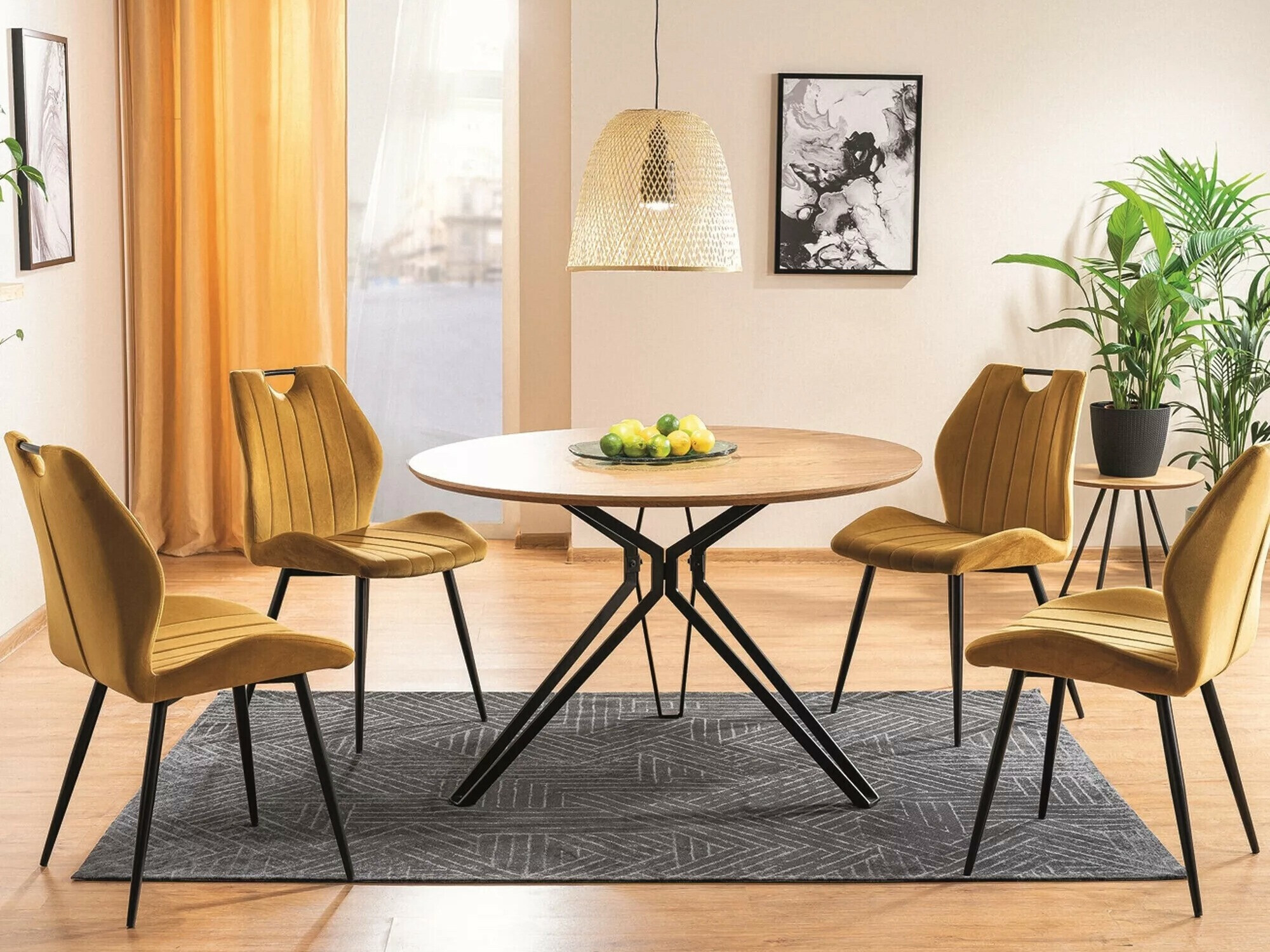 Szék Detroit 716 (Sárga)