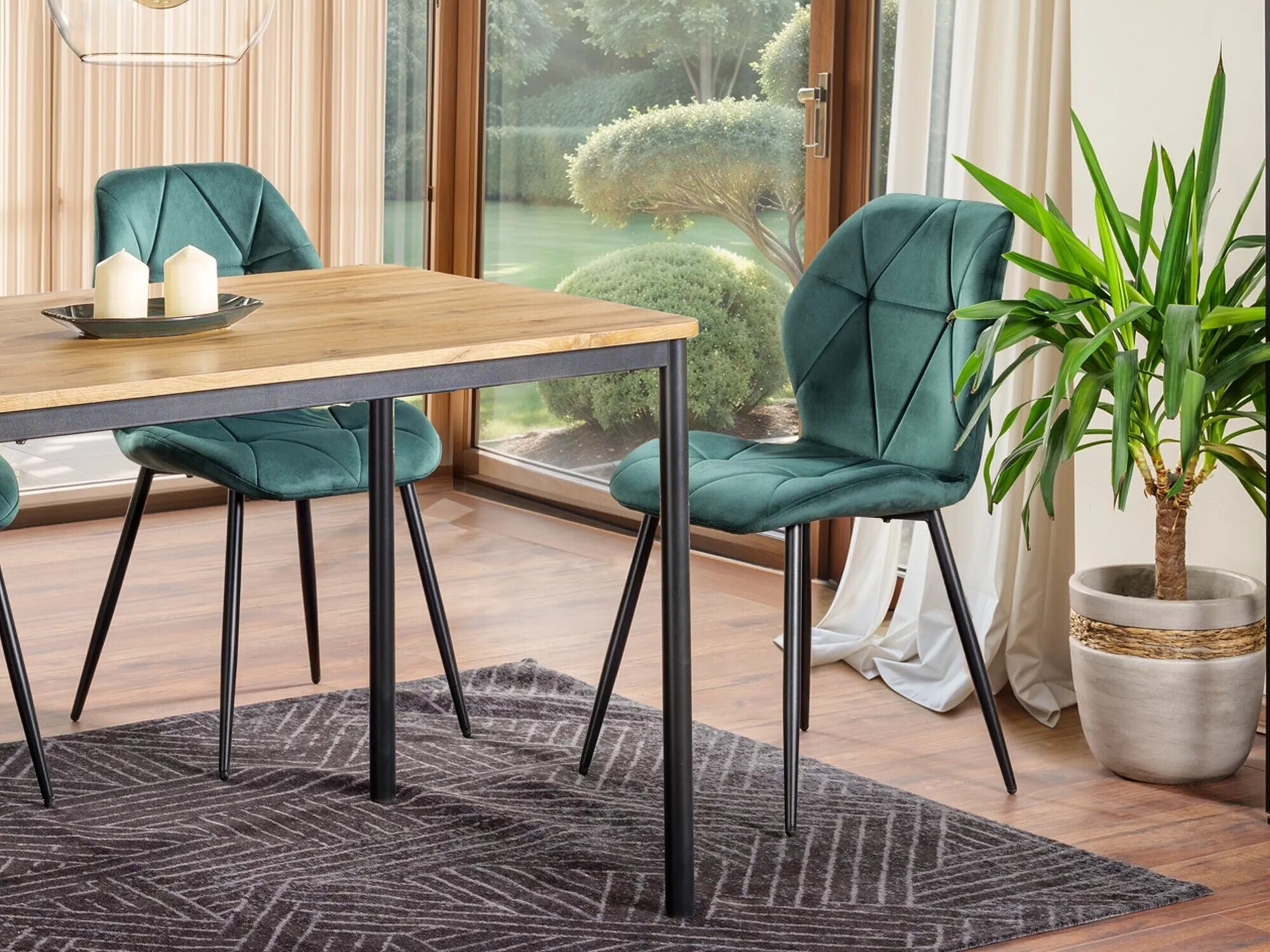 Szék Detroit 718 (Zöld)