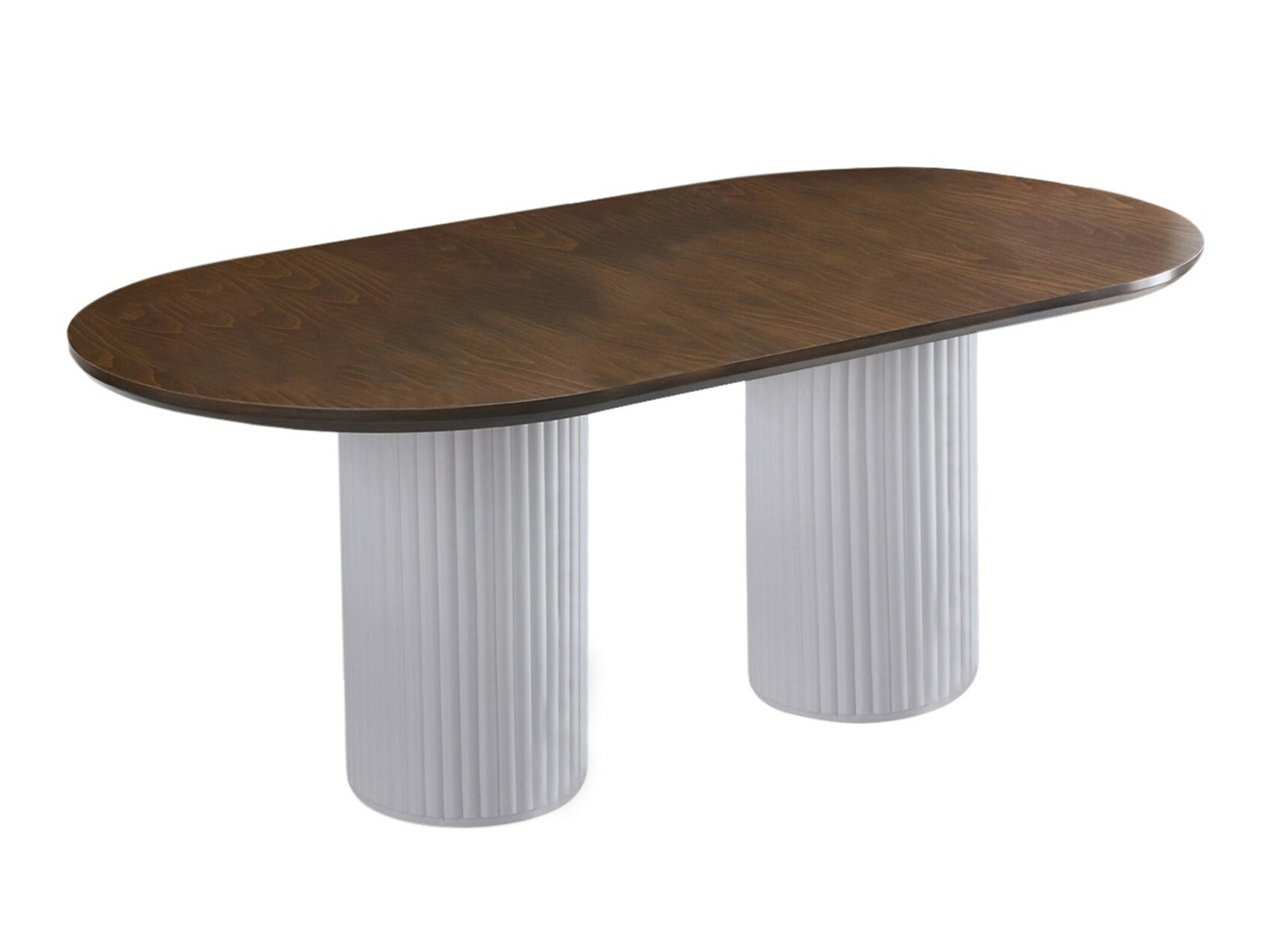 Asztal Kailua 2470 (Dió + Fehér)