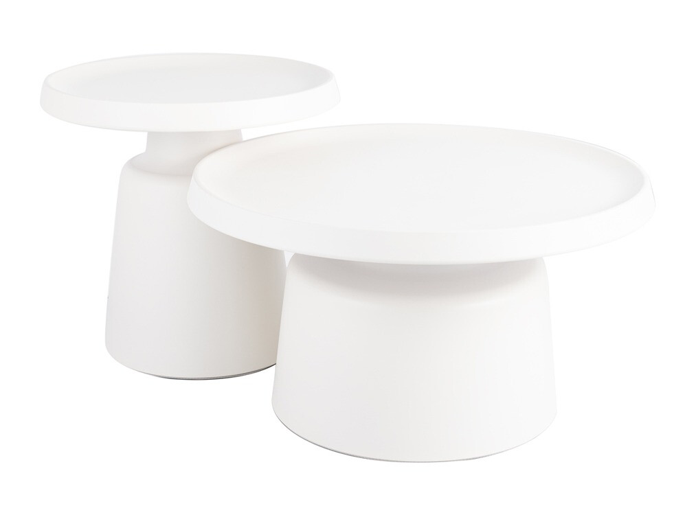 Dohányzóasztal szett Detroit 721 (Fehér)