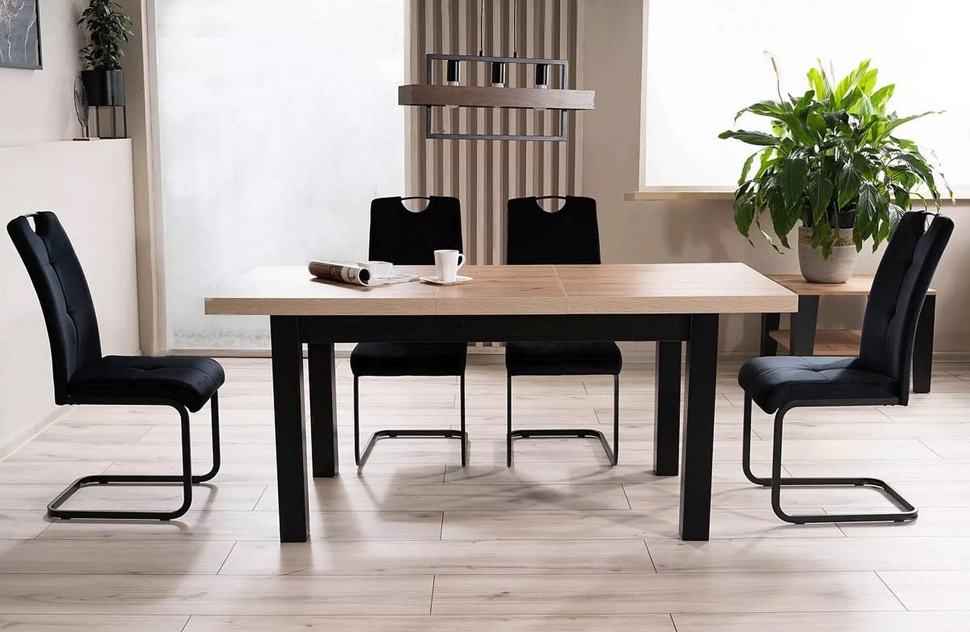 Szék Detroit 724 (Fekete)