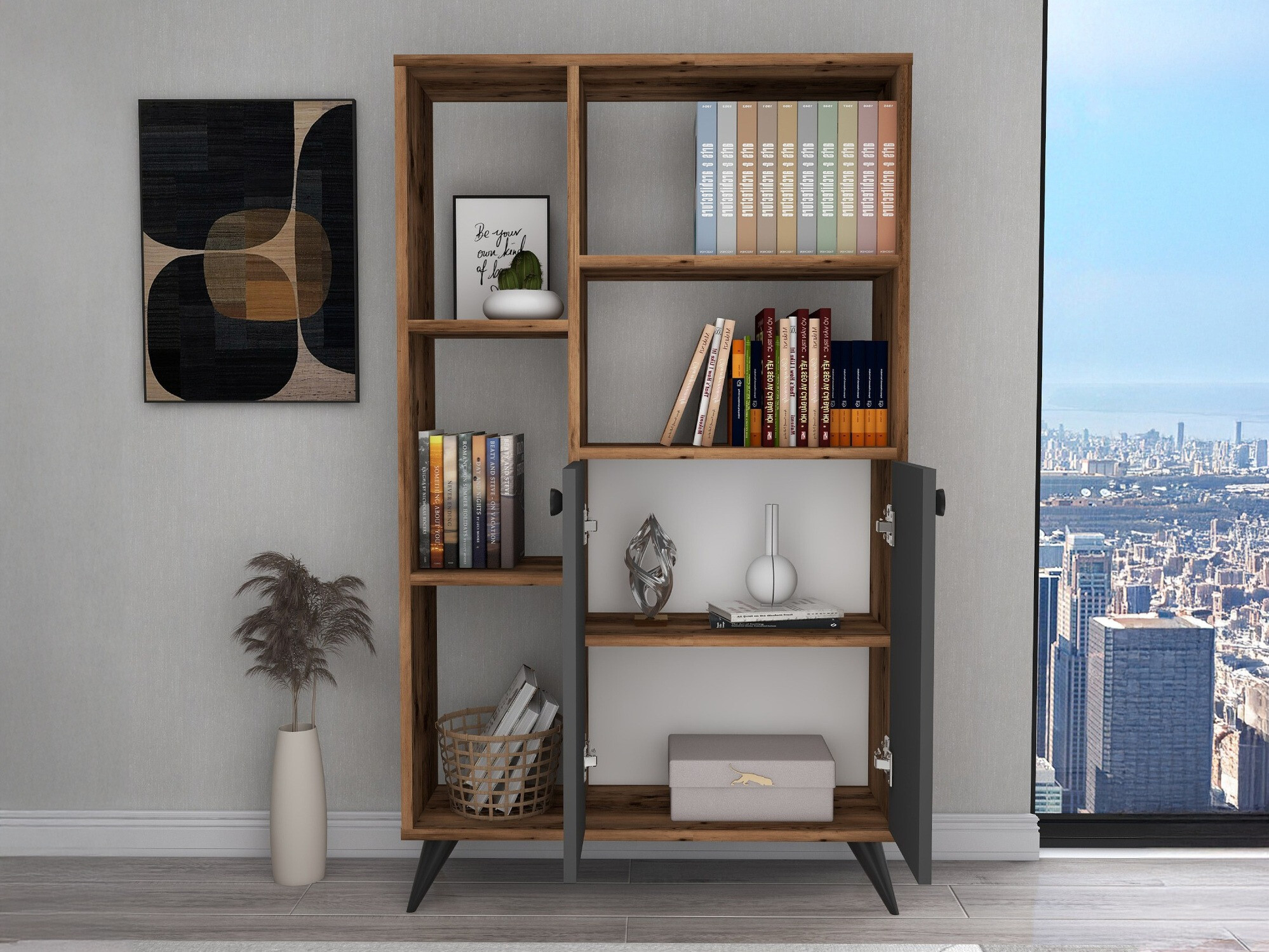 Könyvespolc Kailua 2463