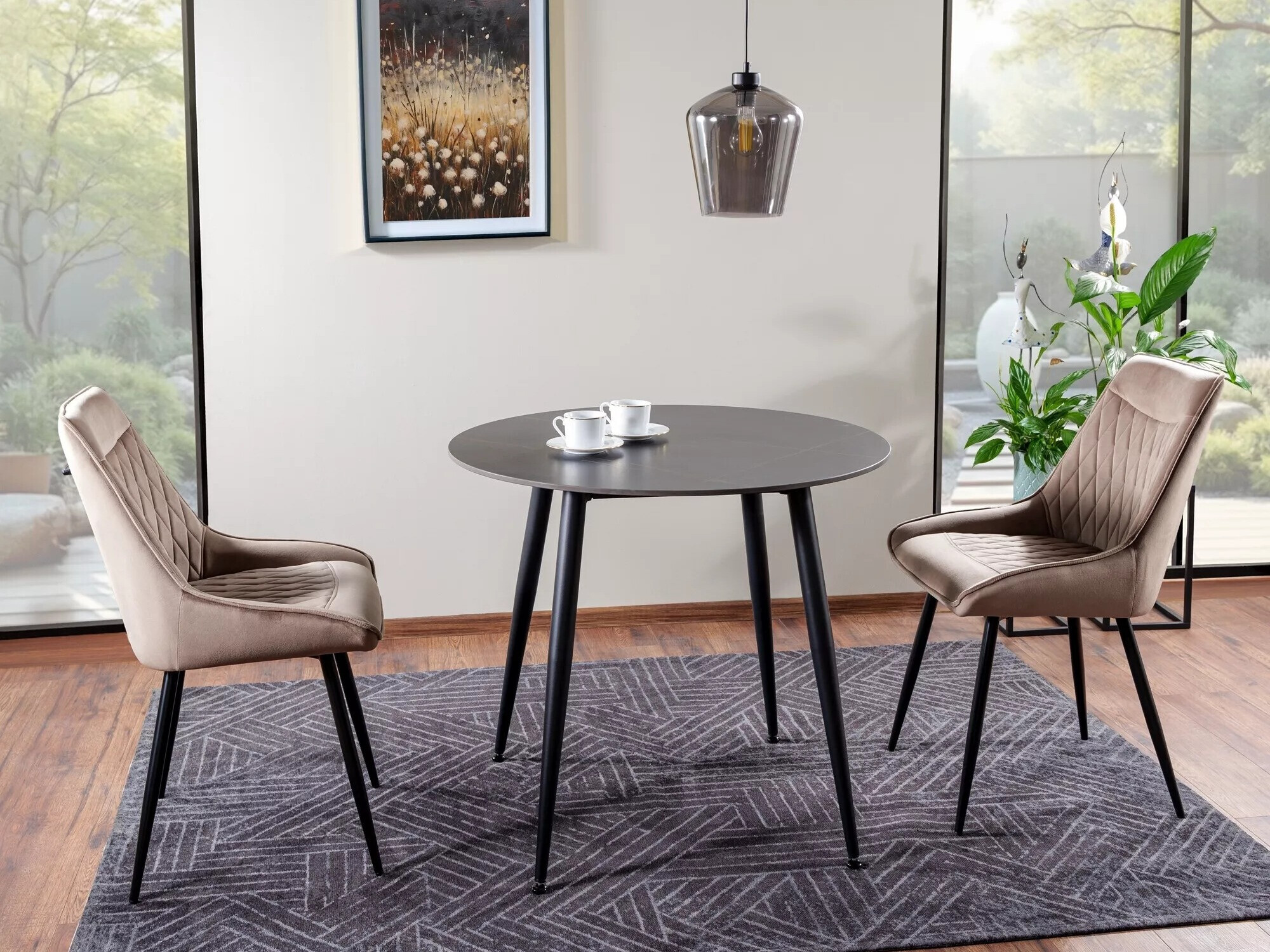 Szék Detroit 732 (Világosbarna)