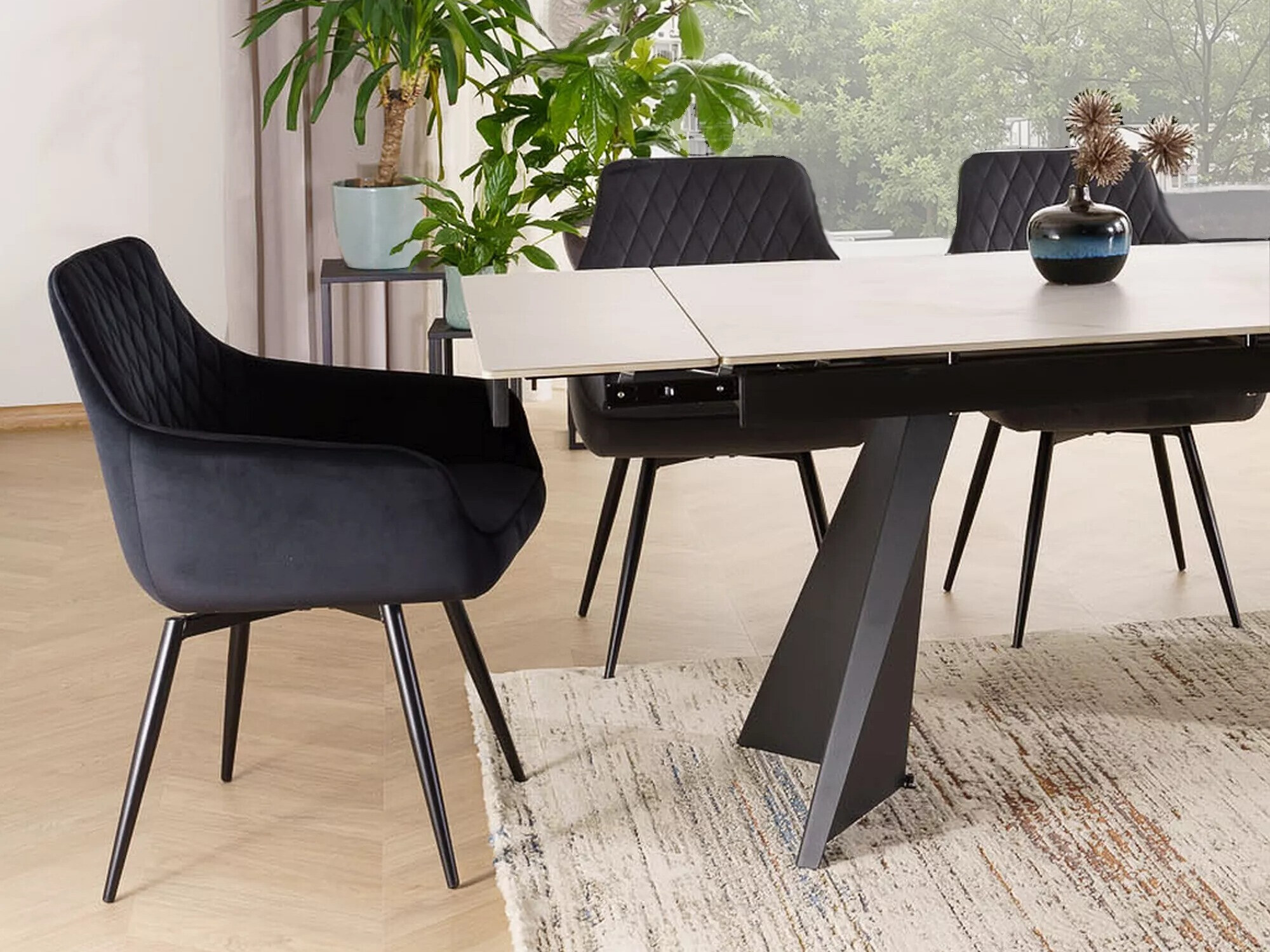 Szék Detroit 734 (Fekete)