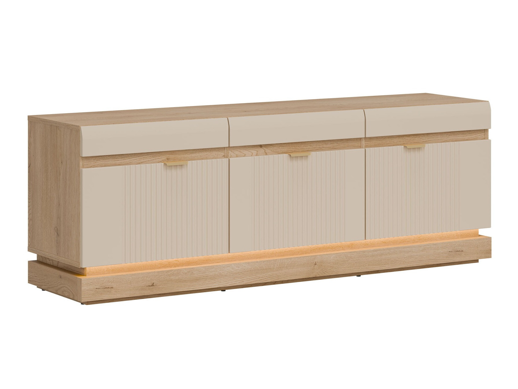 TV-állvány Teselbu 100 (Kasmír + Torro tölgy)