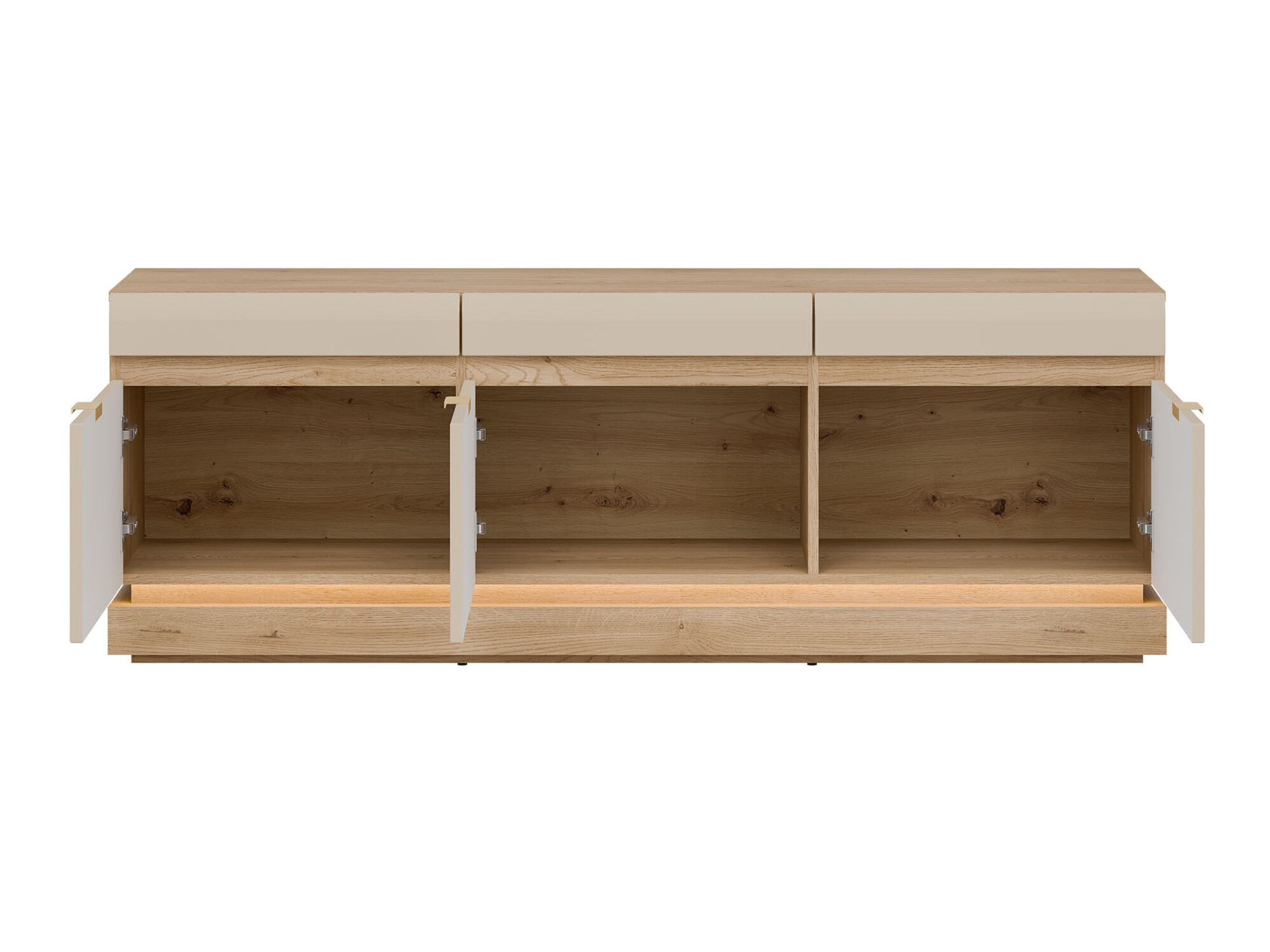 TV-állvány Teselbu 100 (Kasmír + Torro tölgy)