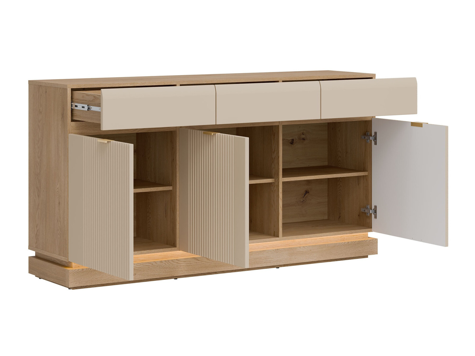 Komód Teselbu 104 (Kasmír + Tölgy)