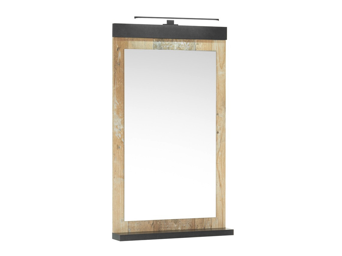 Fürdőszobai garnitúra Cirtale 139 (Érett tölgy + Antracit)