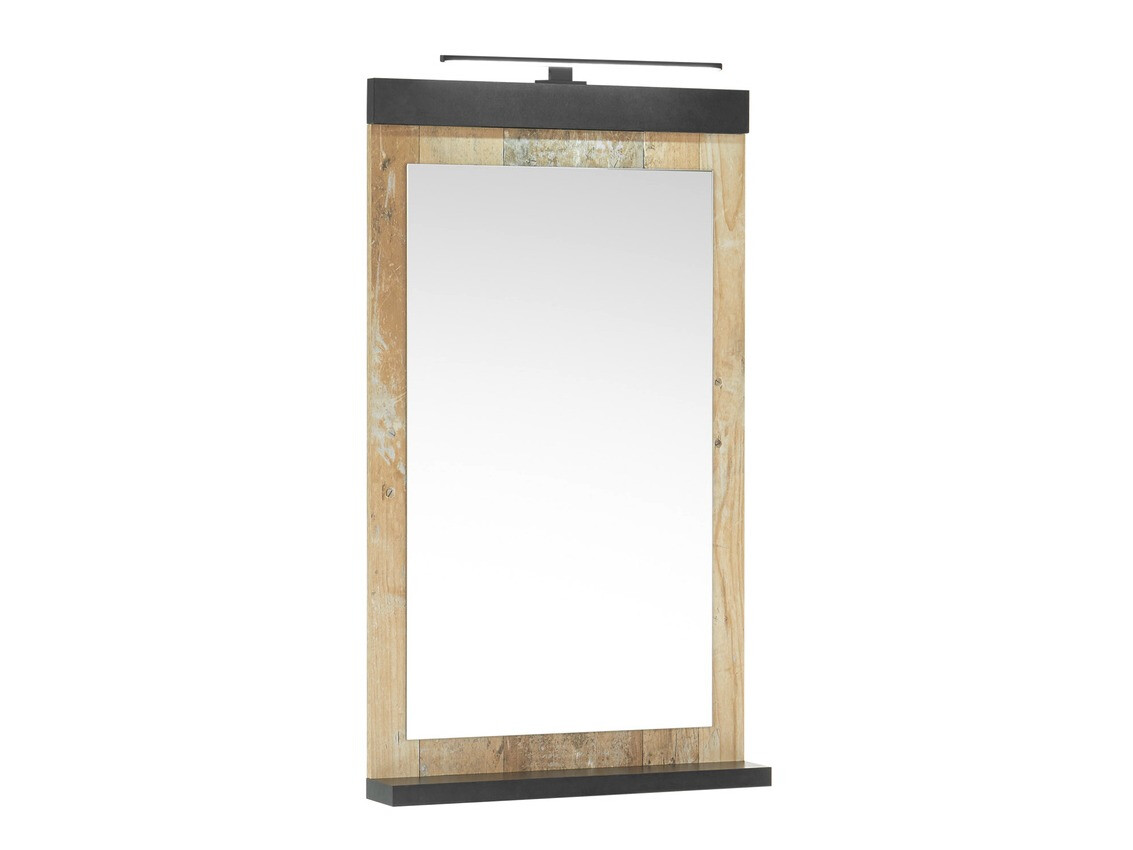 Fürdőszobai garnitúra Cirtale 140 (Érett tölgy + Antracit)