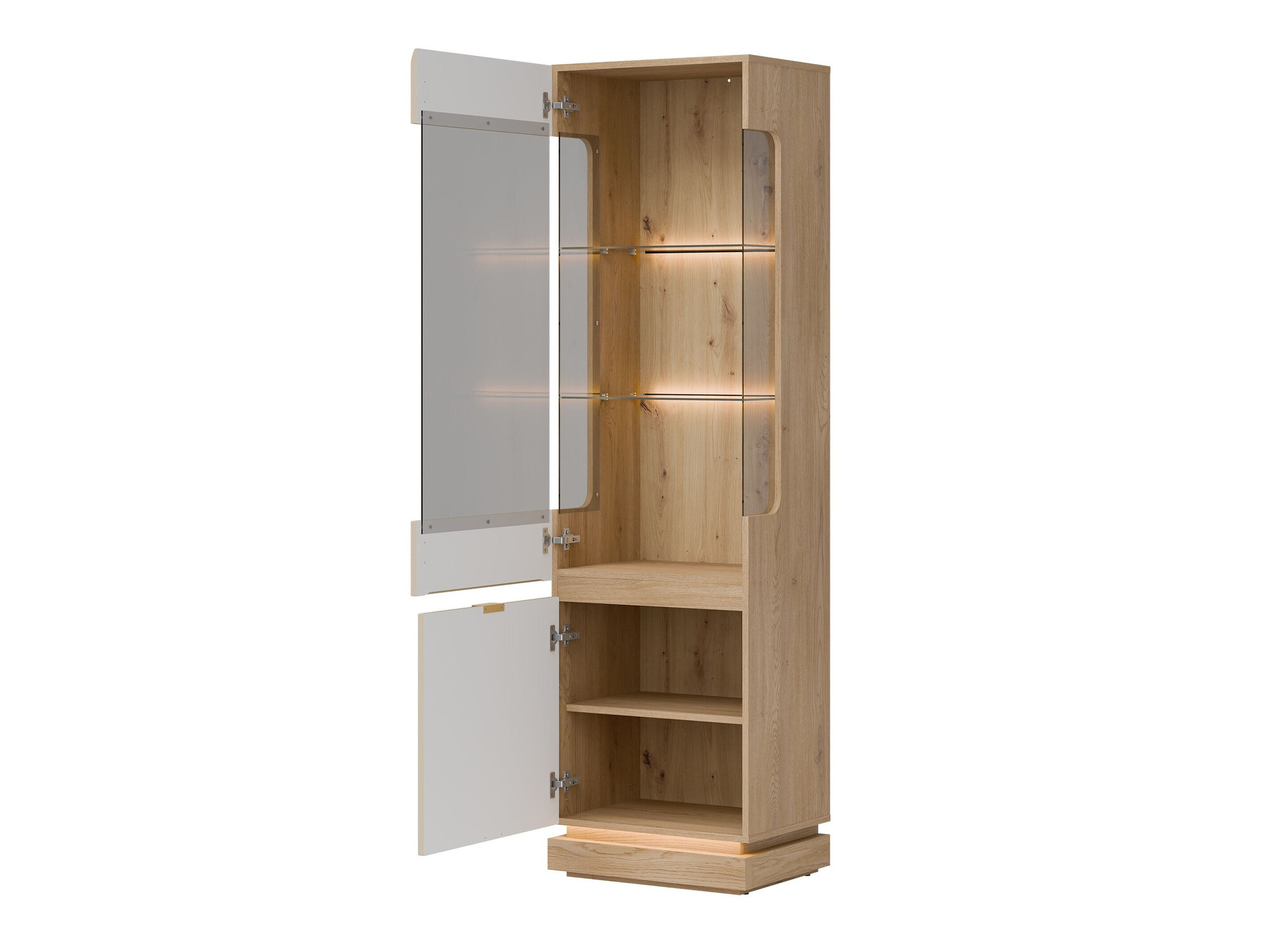 Könyvespolc Teselbu 109 (Kasmír + Tölgy)