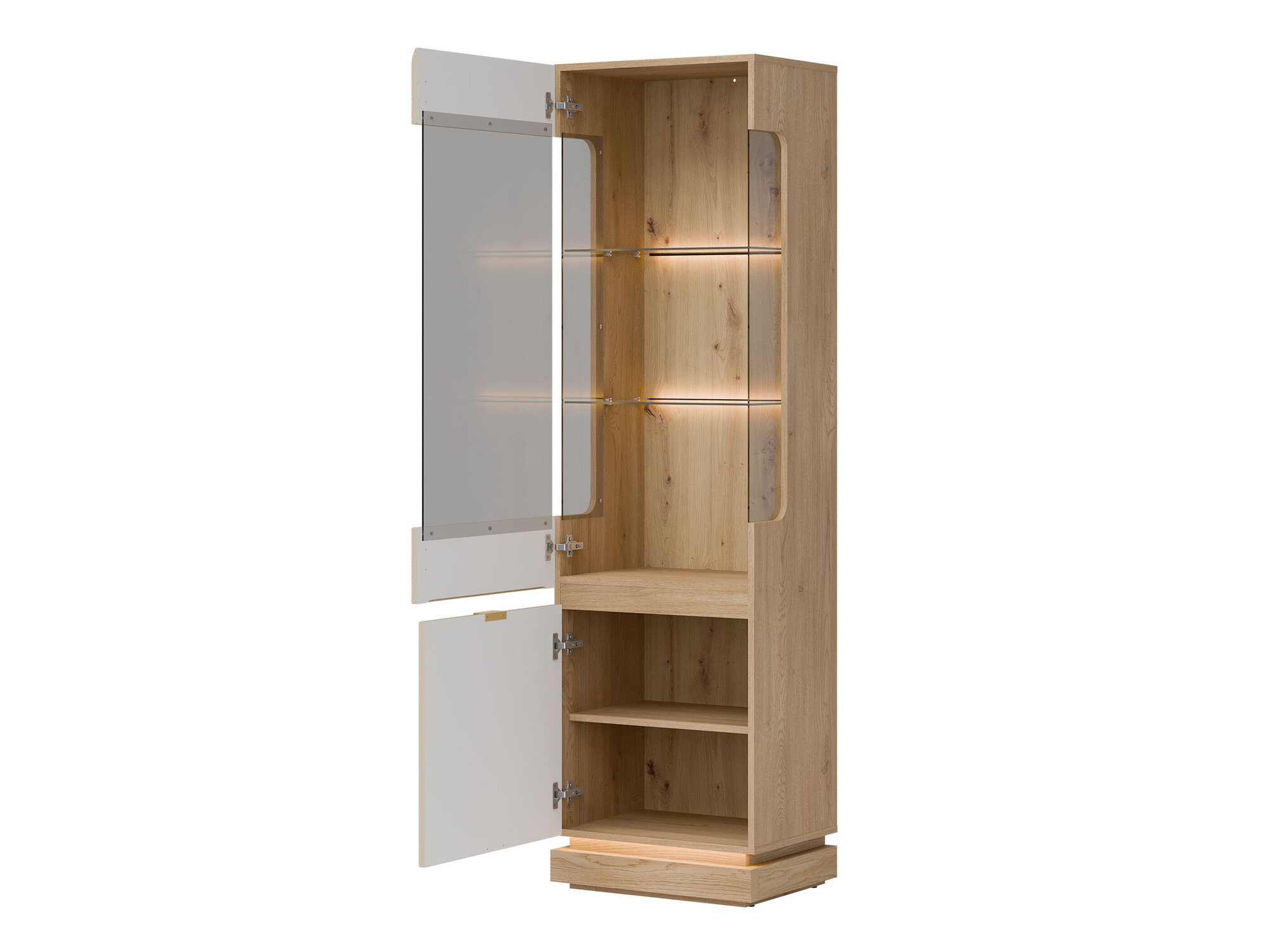 Könyvespolc Teselbu 109 (Kasmír + Tölgy)