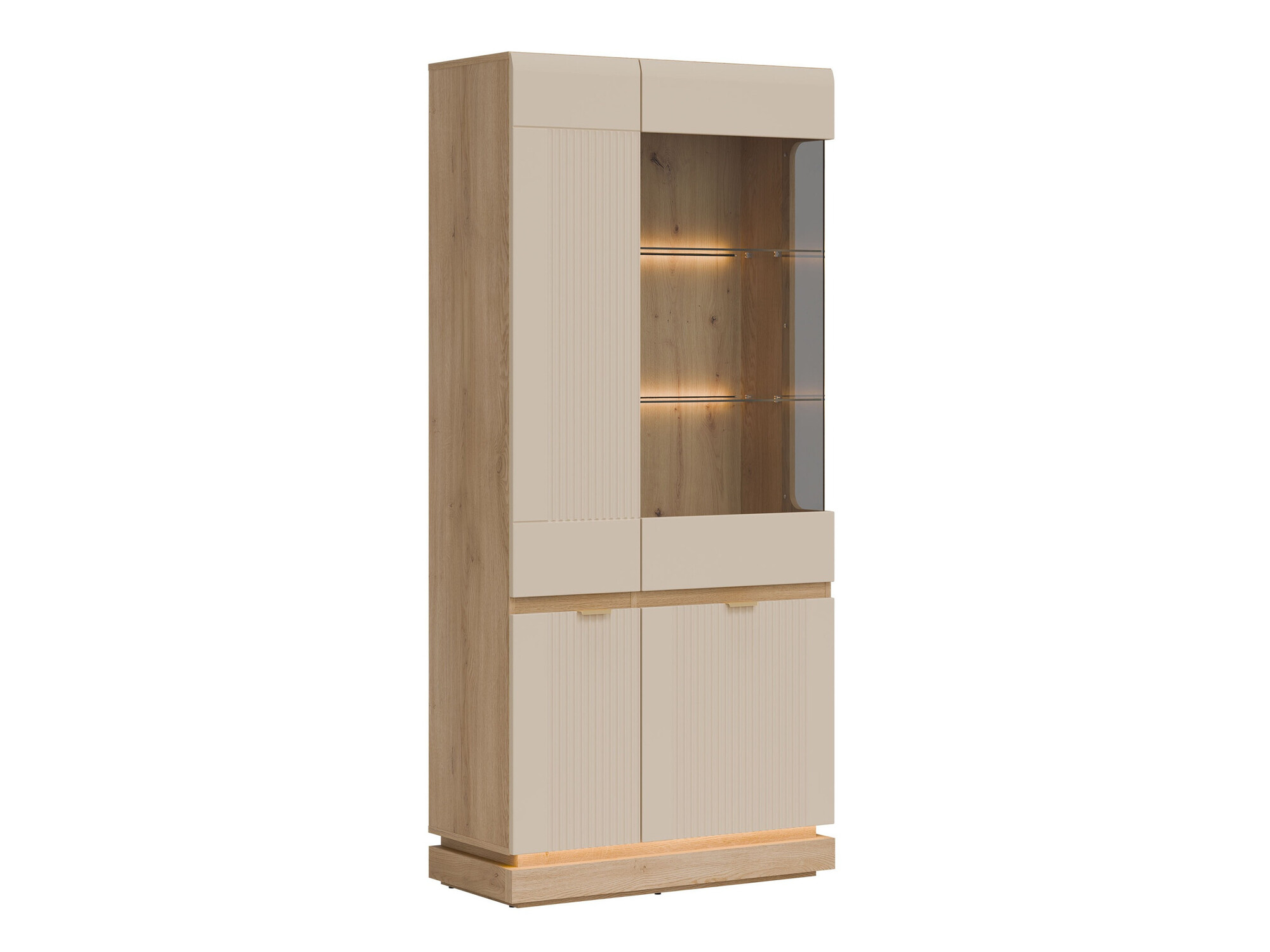 Könyvespolc Teselbu 111 (Kasmír + Tölgy)