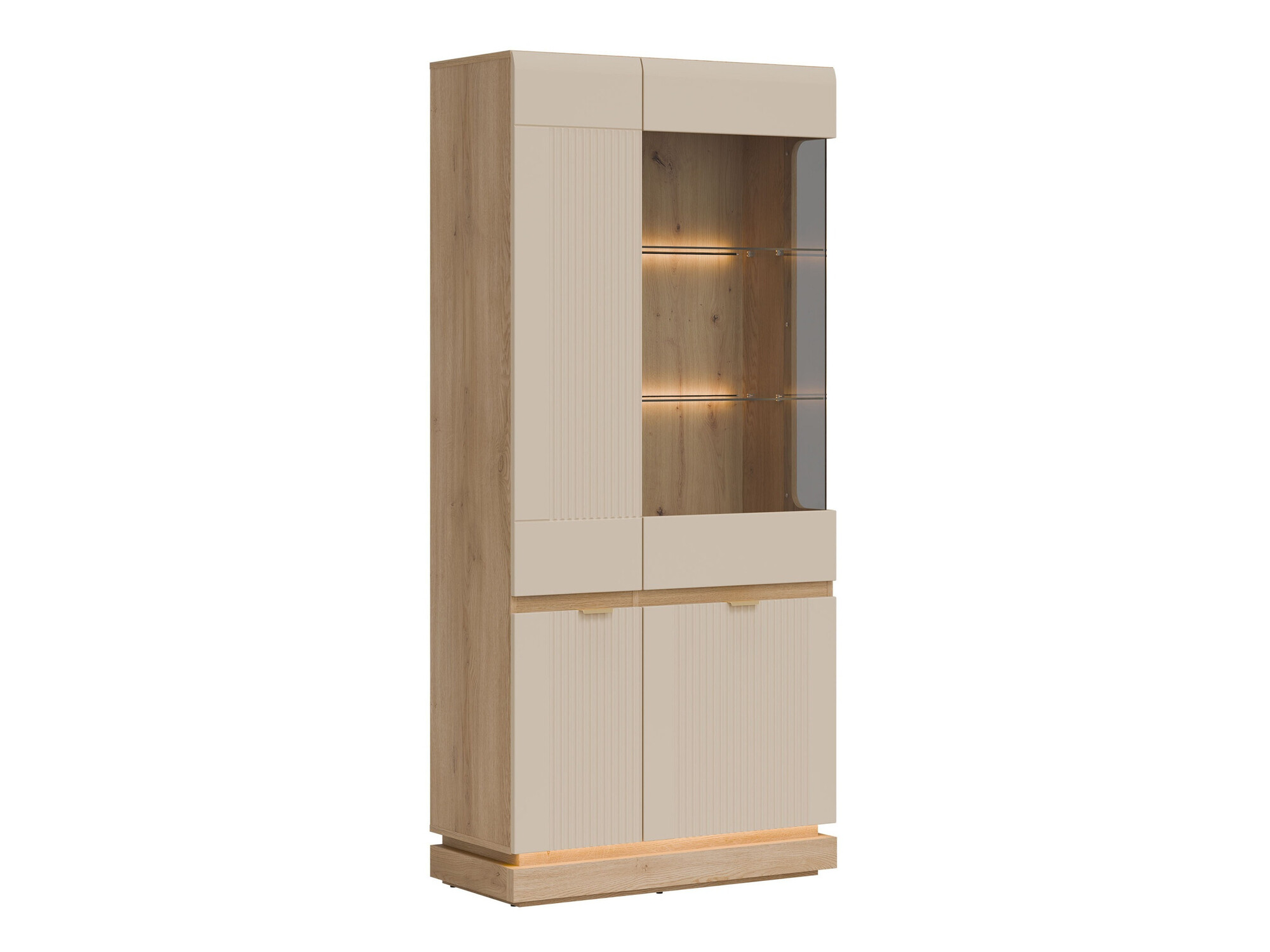 Könyvespolc Teselbu 111 (Kasmír + Tölgy)