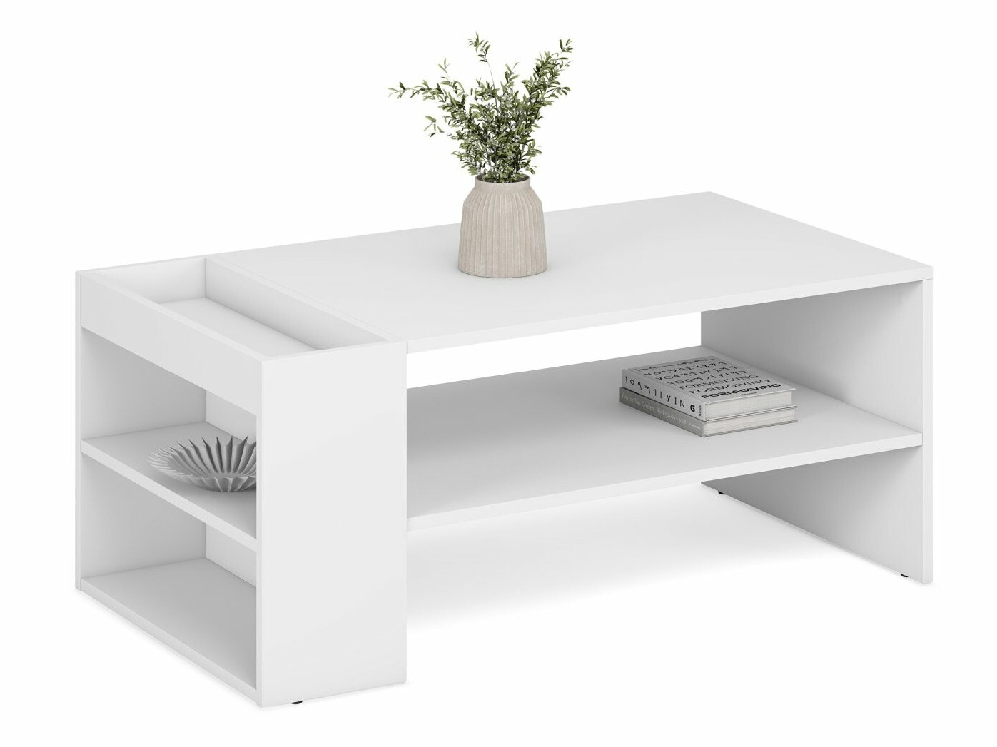 Dohányzóasztal Houston 1946 (Fehér)