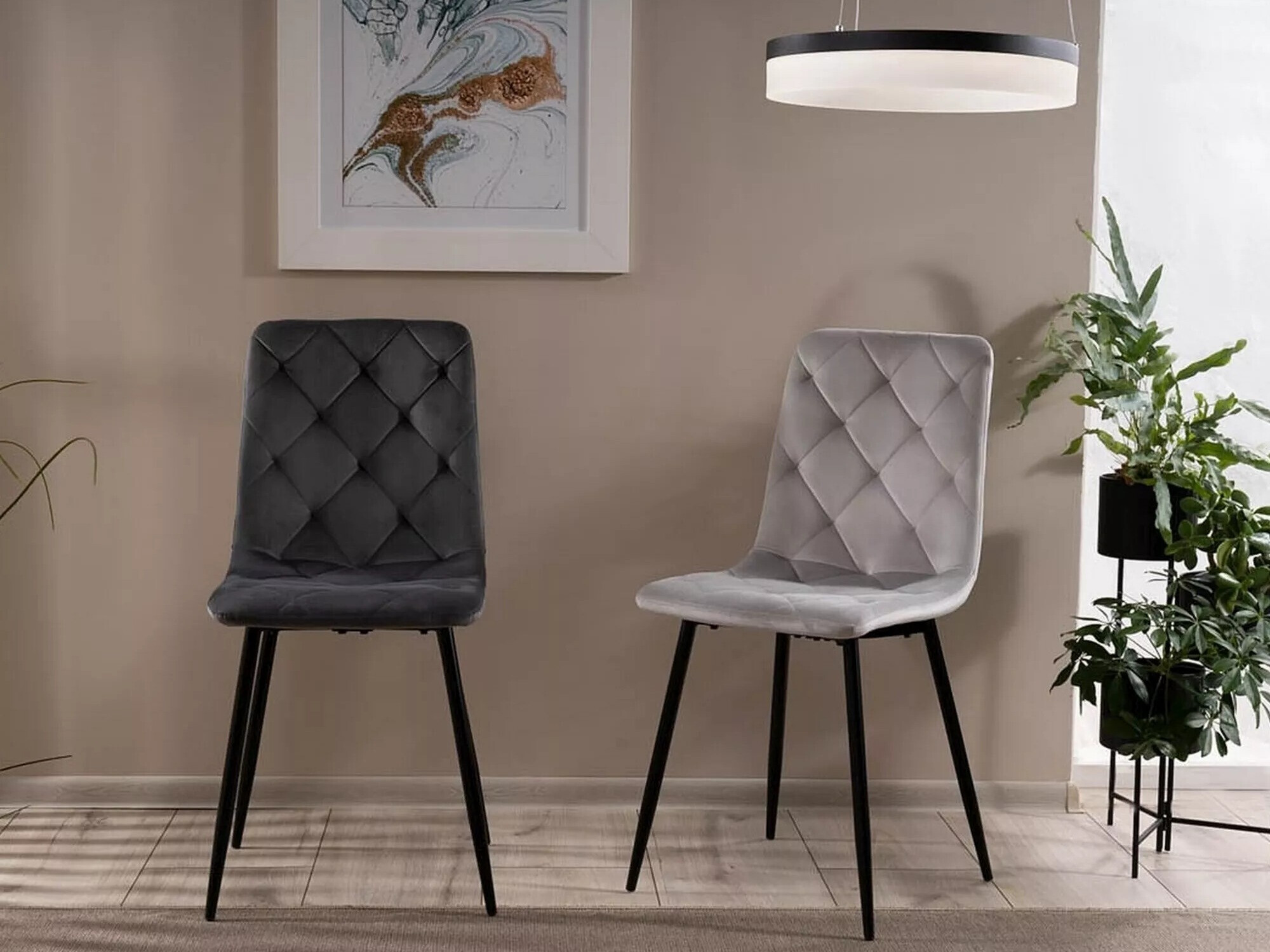 Szék Detroit 741 (Fekete)