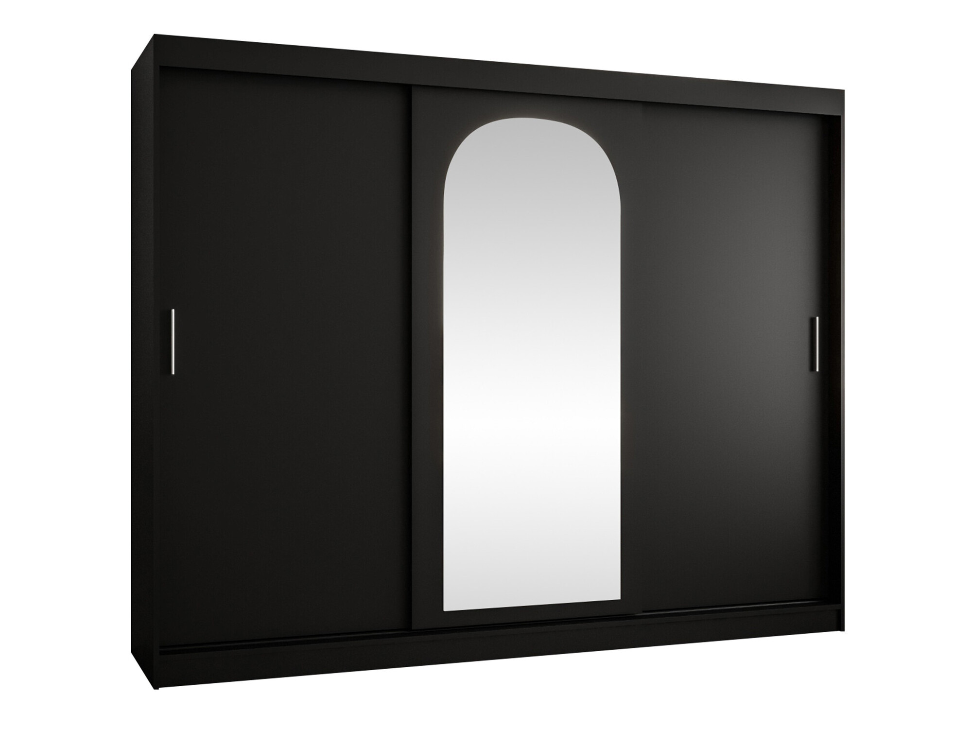 Gardróbszekrény Hartford 497 (Fekete)