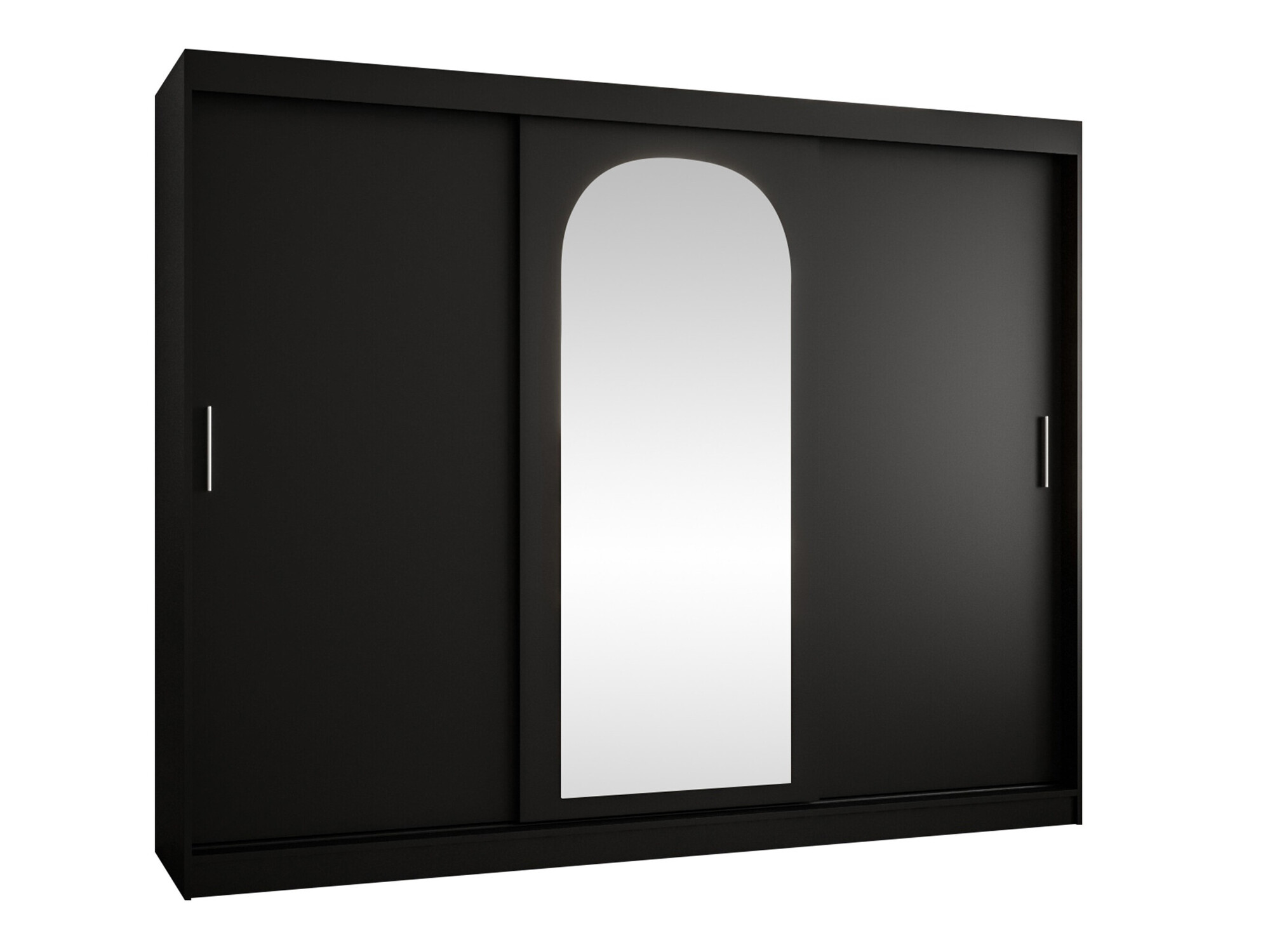 Gardróbszekrény Hartford 497 (Fekete)