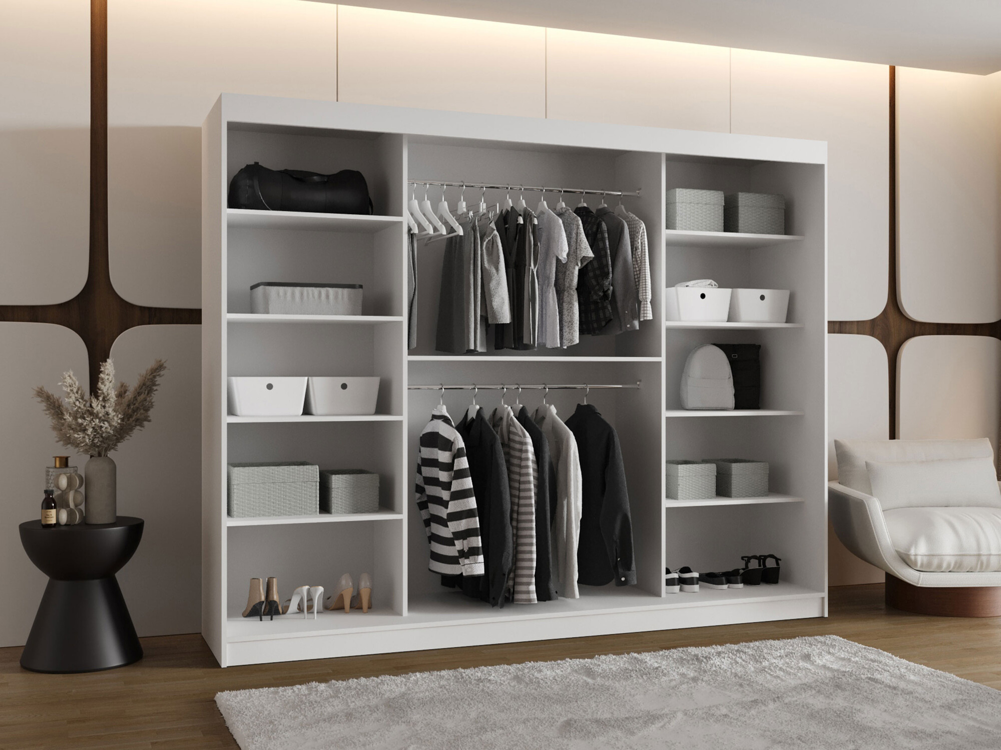 Gardróbszekrény Hartford 497 (Kasmír)