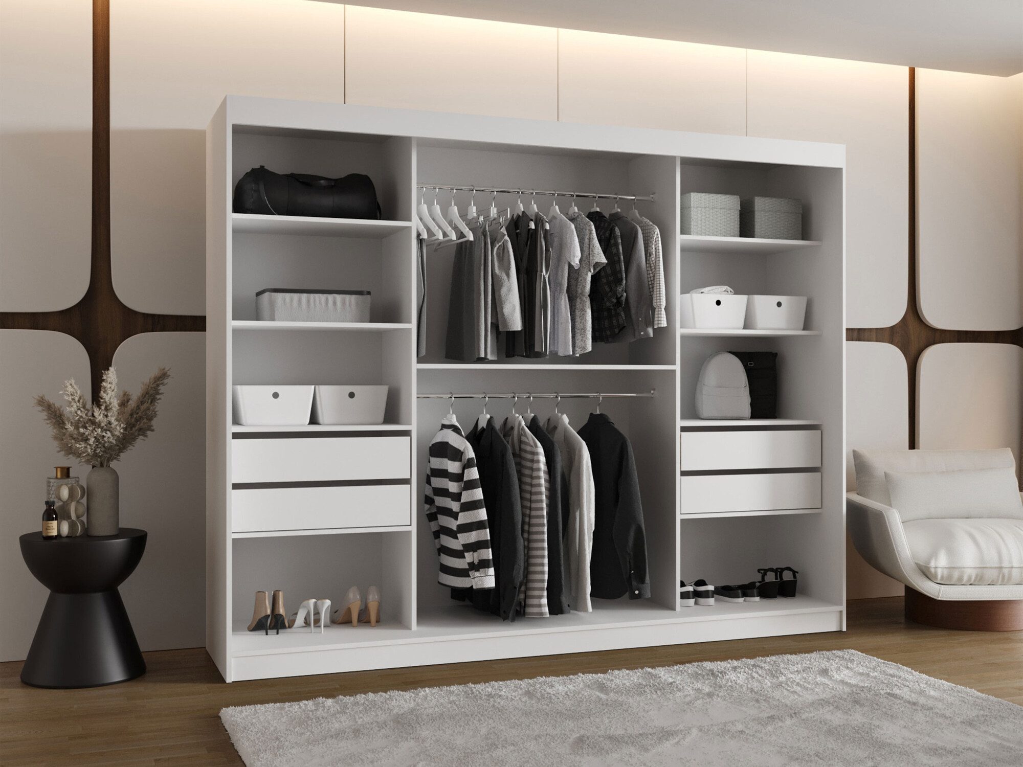 Gardróbszekrény Hartford 497 (Kasmír)