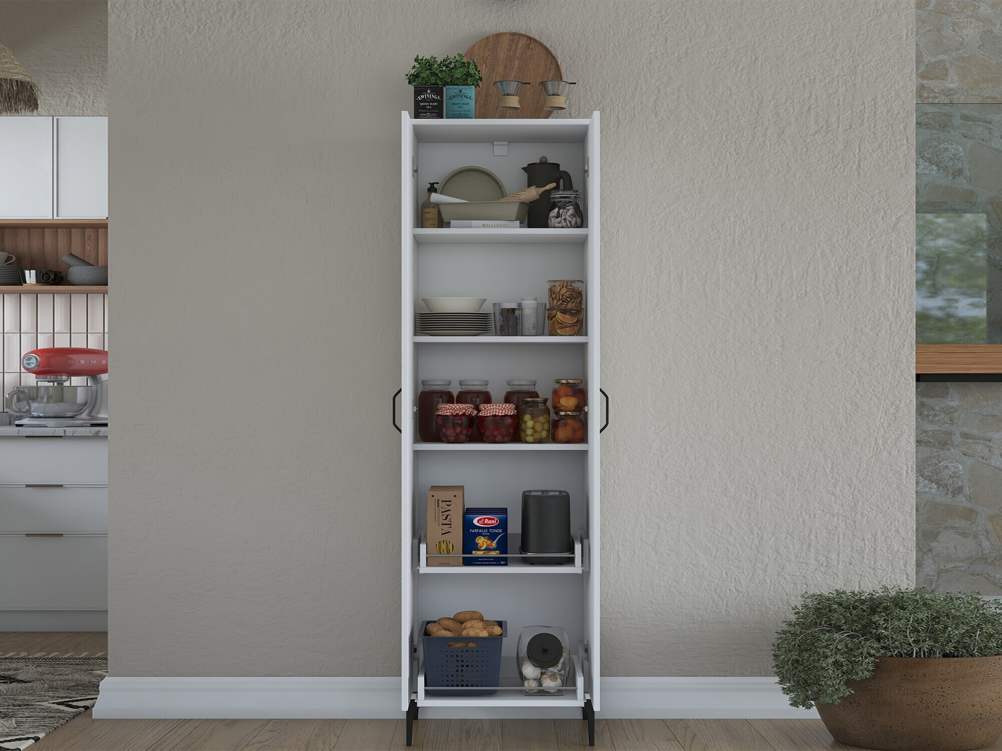 Könyvespolc Kailua 2484