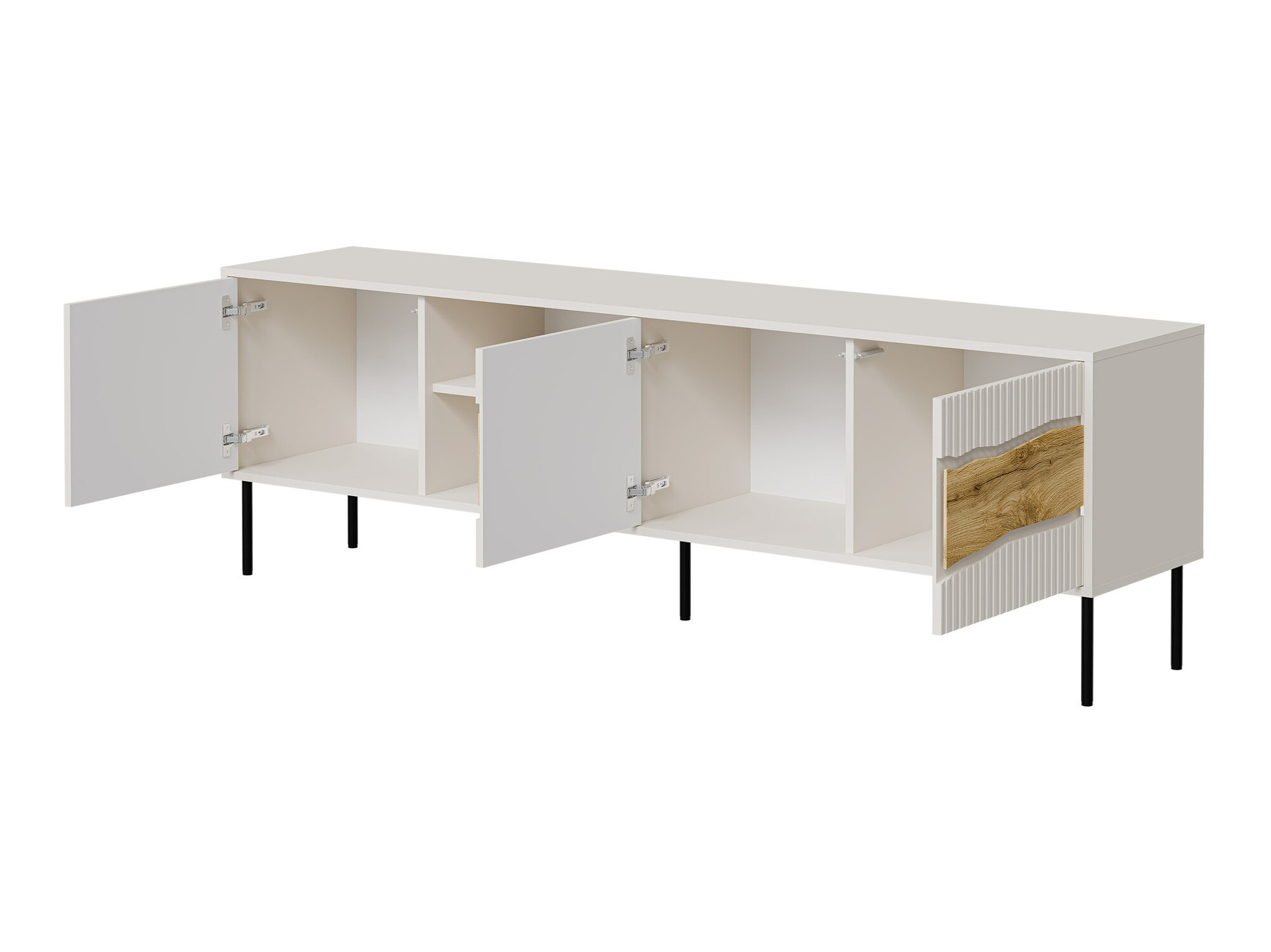 TV-állvány Monevare 102 (Wotan tölgy + Kasmír)