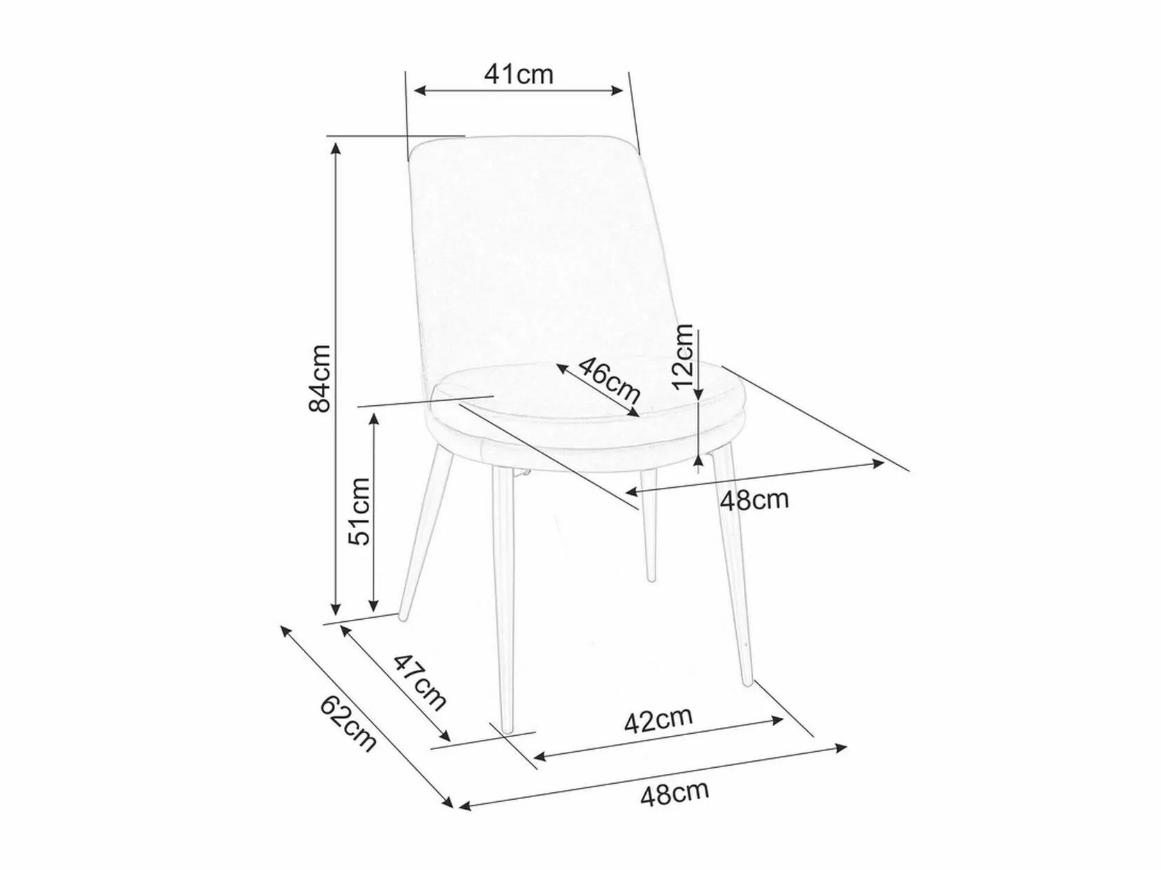 Szék Detroit 746 (Bézs)