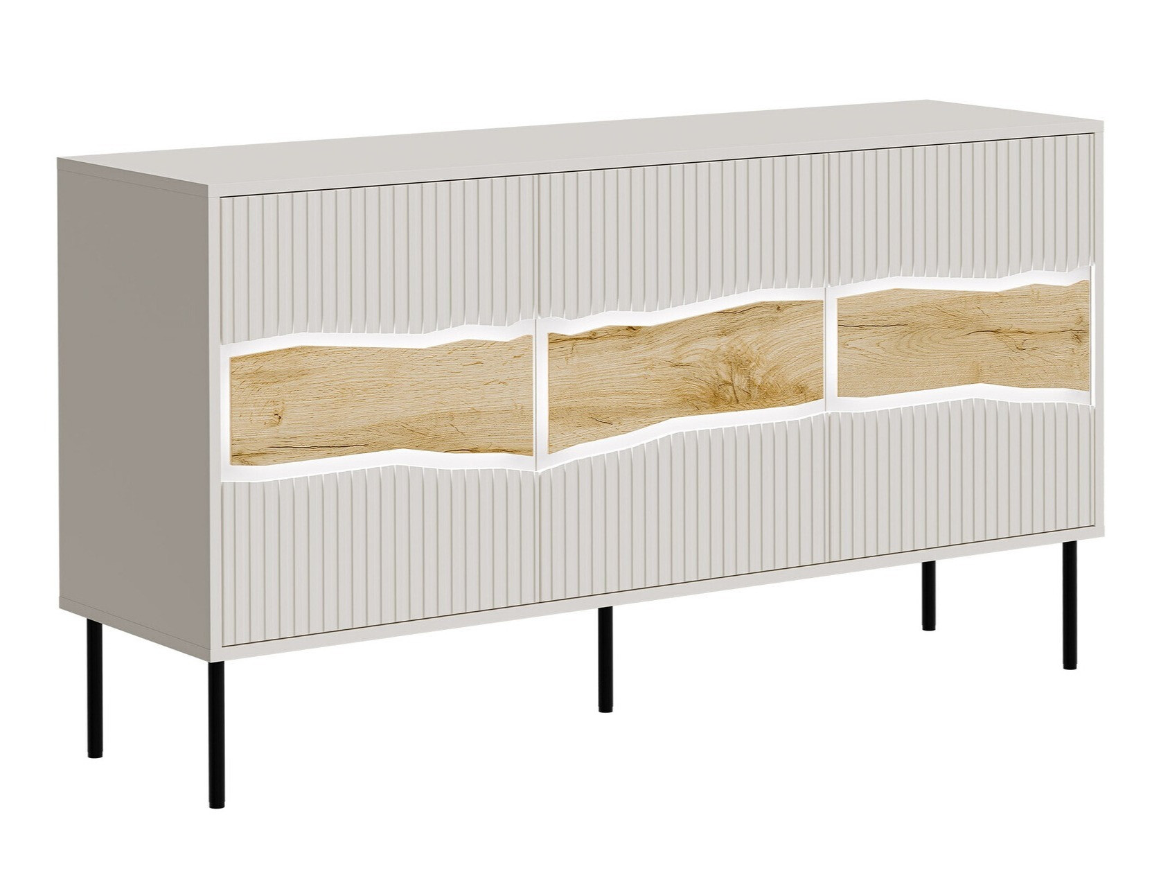 Szekrény Monevare 100 (Wotan tölgy + Kasmír)