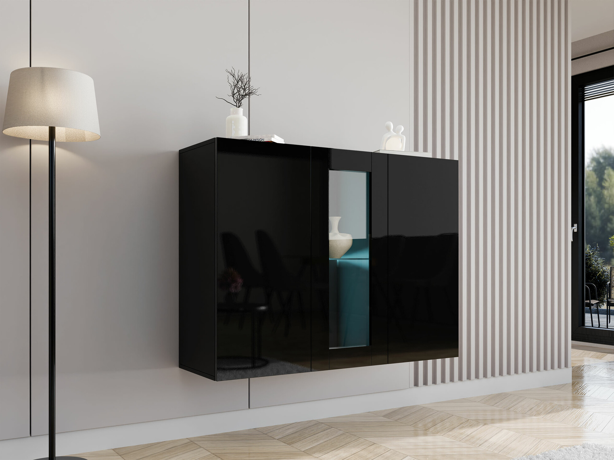 Fali szekrény Venenou 126