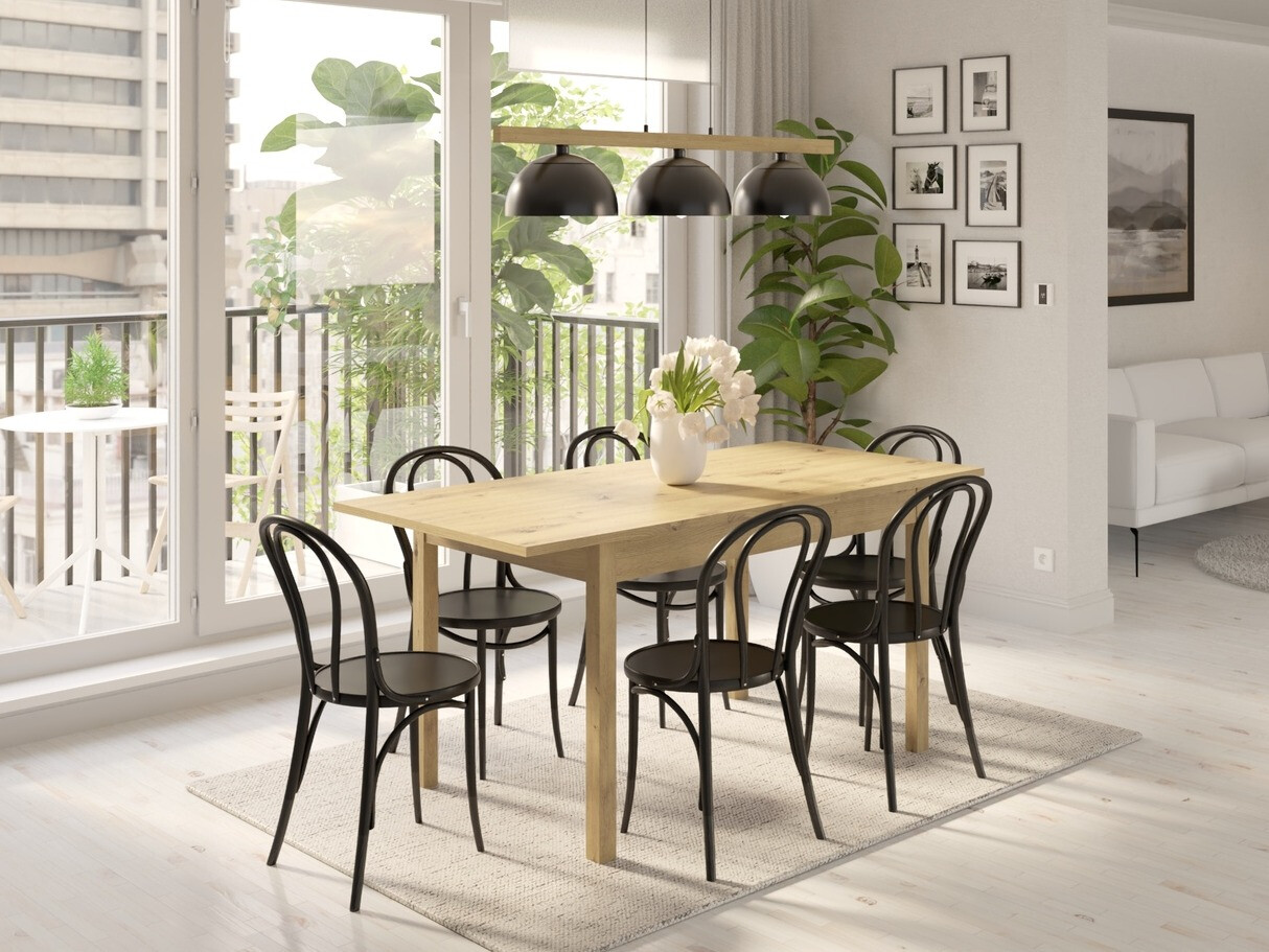 Asztal Bristol 220 (Artisan tölgy)