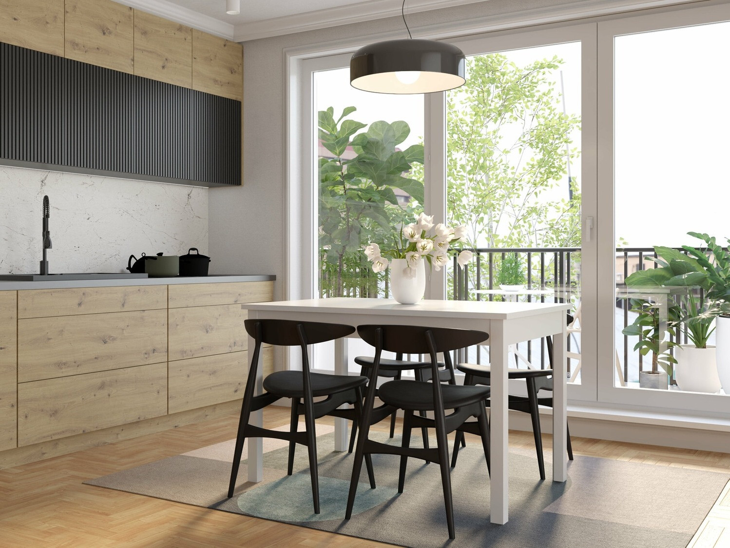 Asztal Bristol 220 (Fehér)