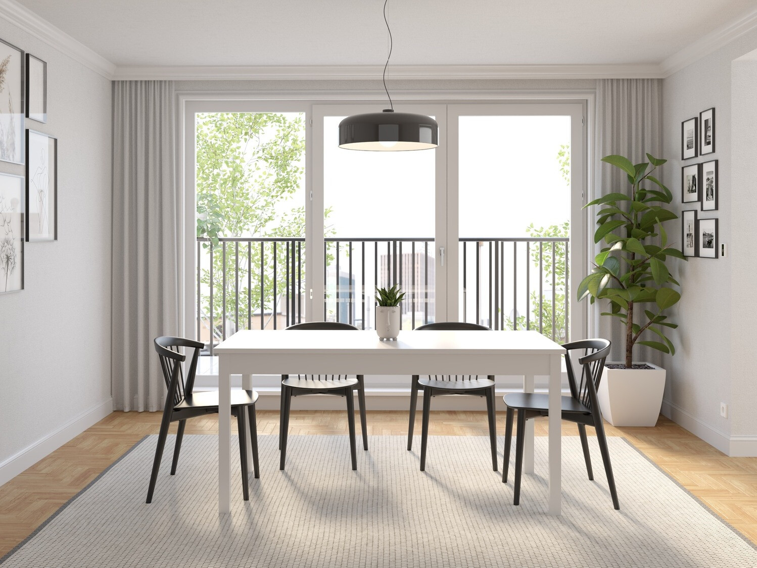 Asztal Bristol 221 (Fehér)