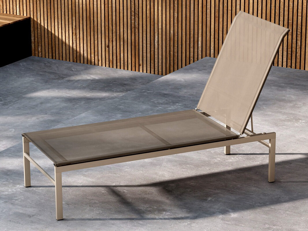 Kerti napozóágy Dallas 4834 (Bézs + Világosbarna)