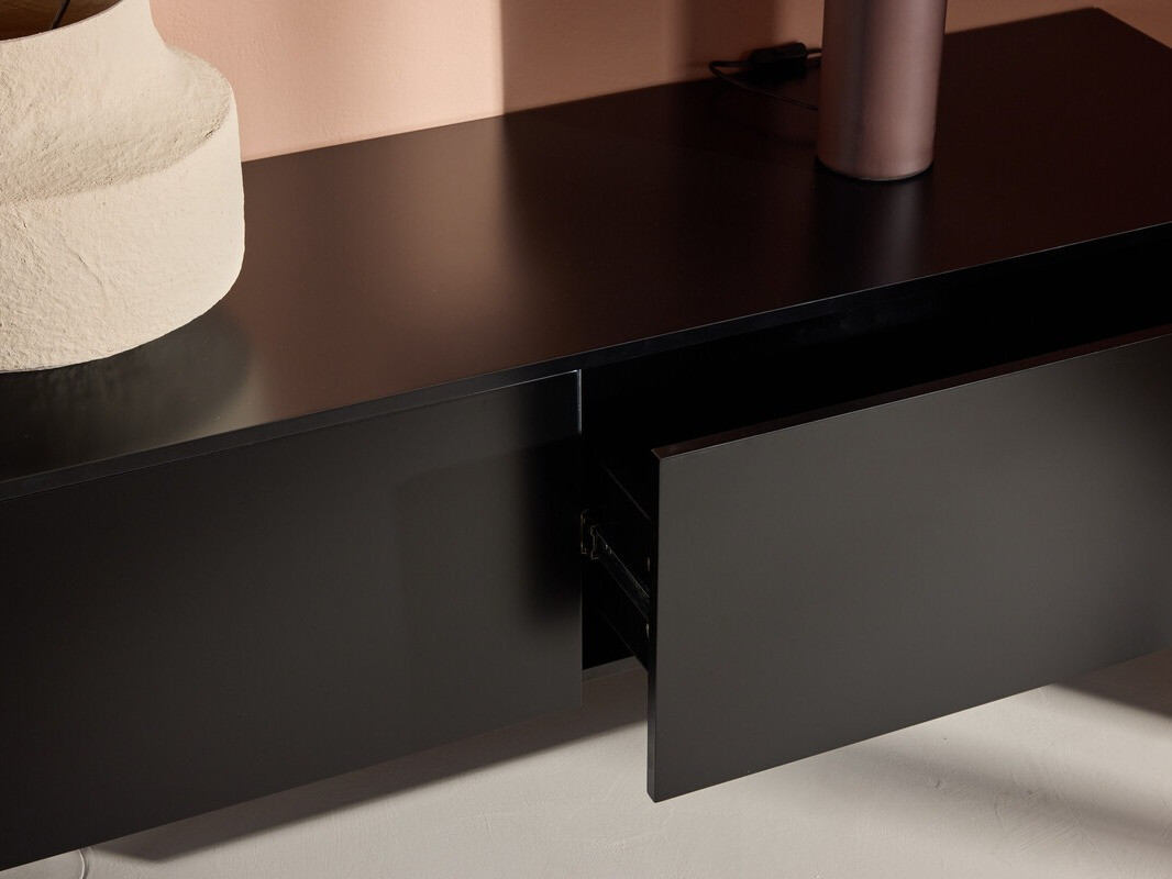 TV-állvány Dallas 3253 (Fekete)