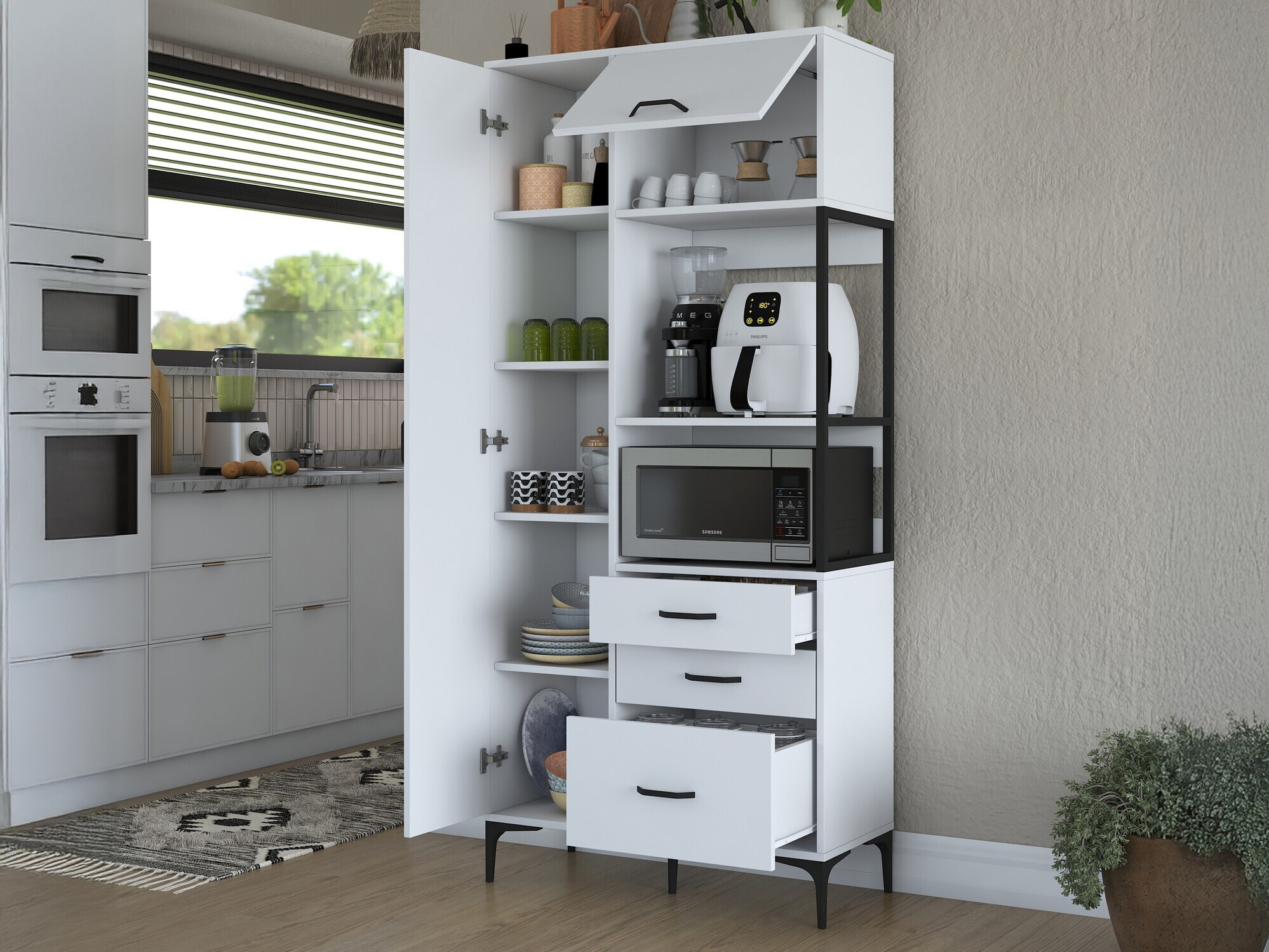 Többfunkciós bútor Kailua 2490