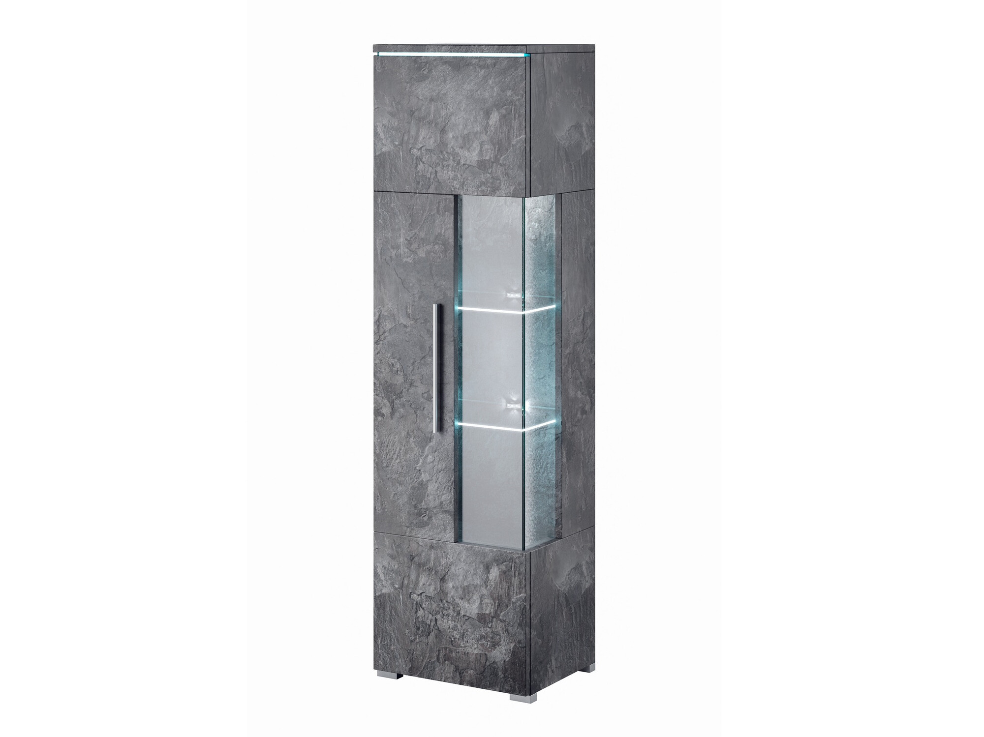 Könyvespolc Torvire 106 (Sötét beton)