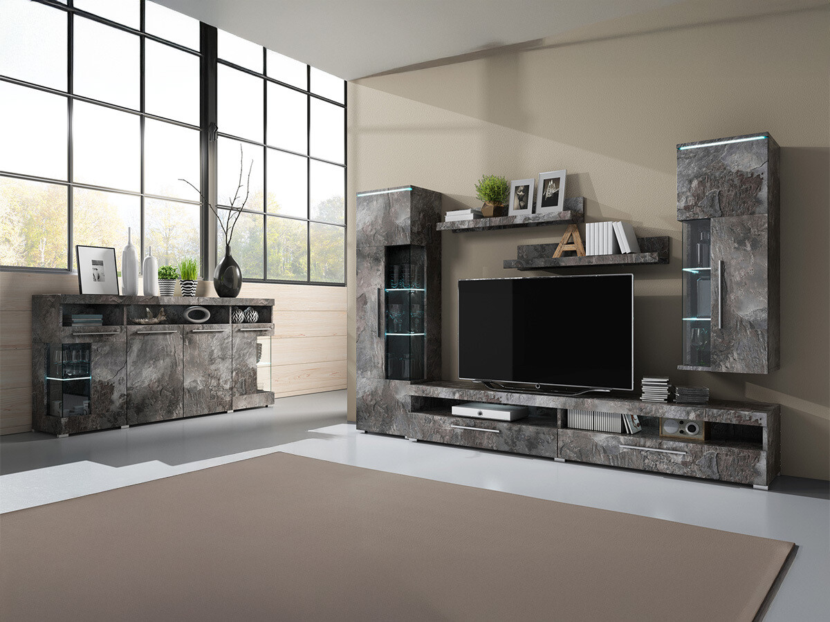 Szekrény Torvire 113 (Sötét beton)