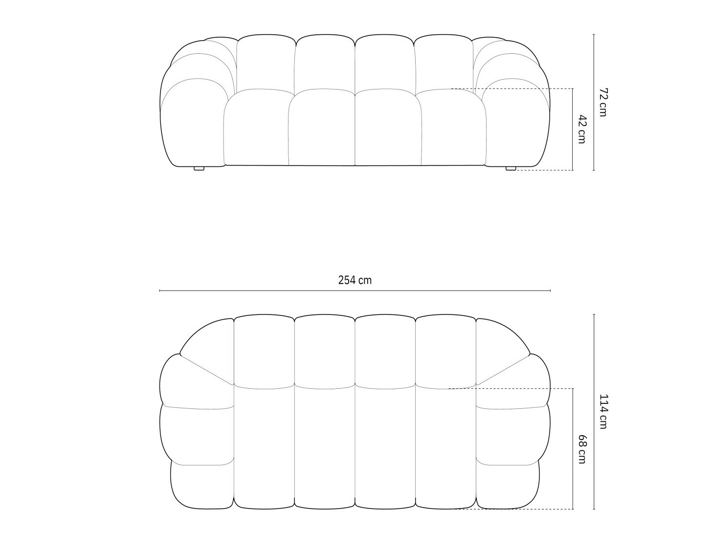 Kanapé Cirnolu 101 (Bubble 15)