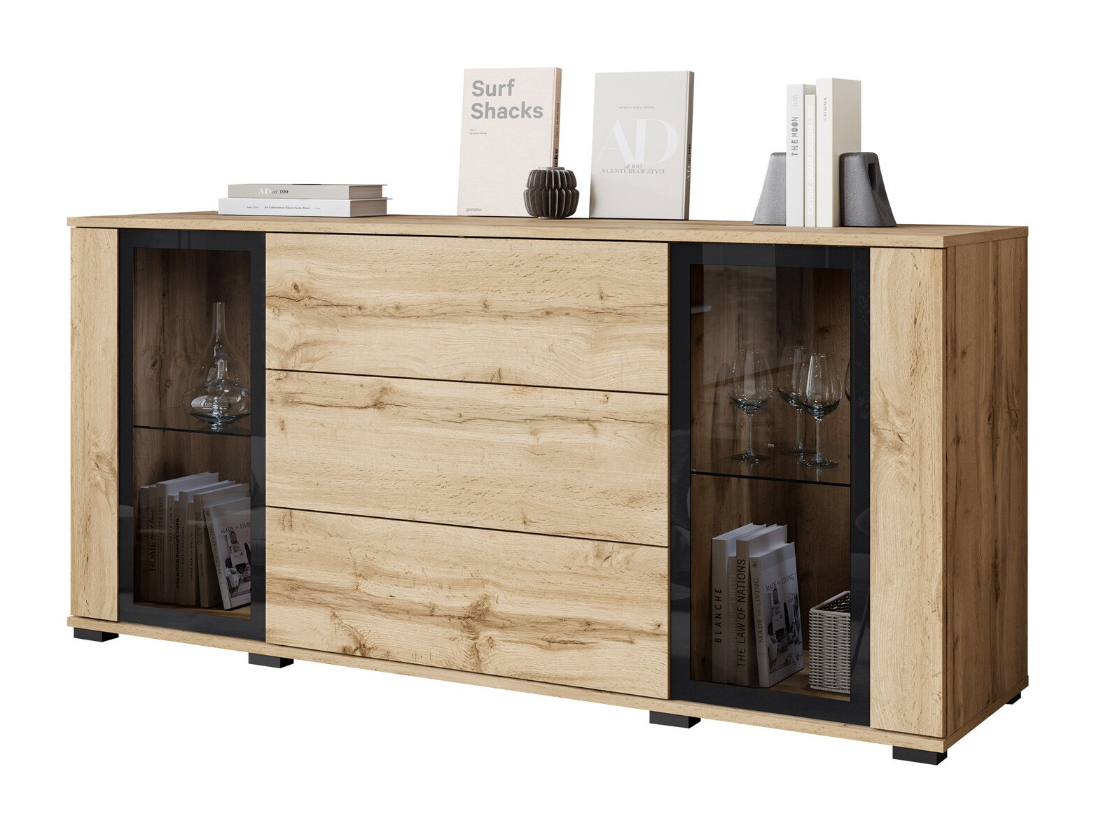 Komód Torcame 101 (Wotan tölgy)