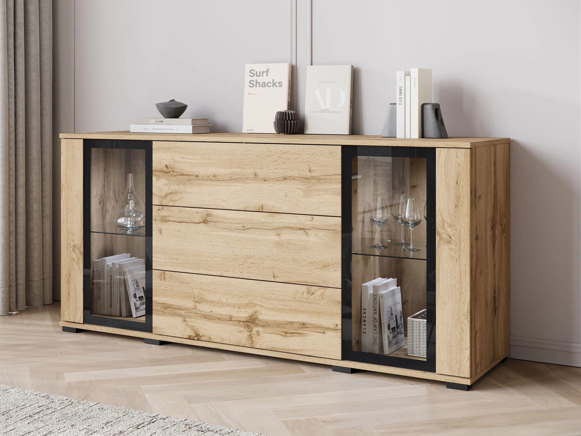 Komód Torcame 101 (Wotan tölgy)