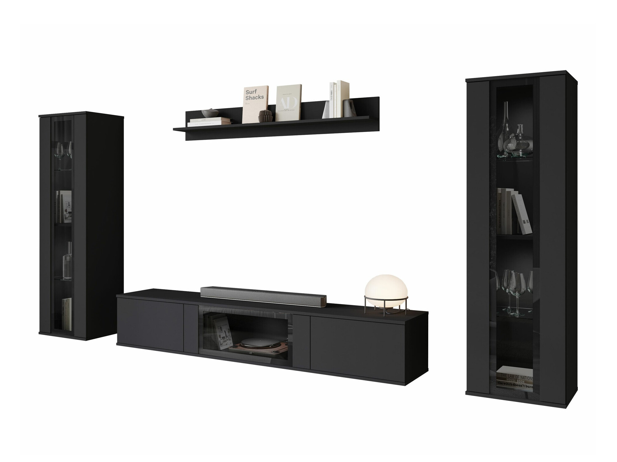 Nappali szett Torcame 103 (Fekete)