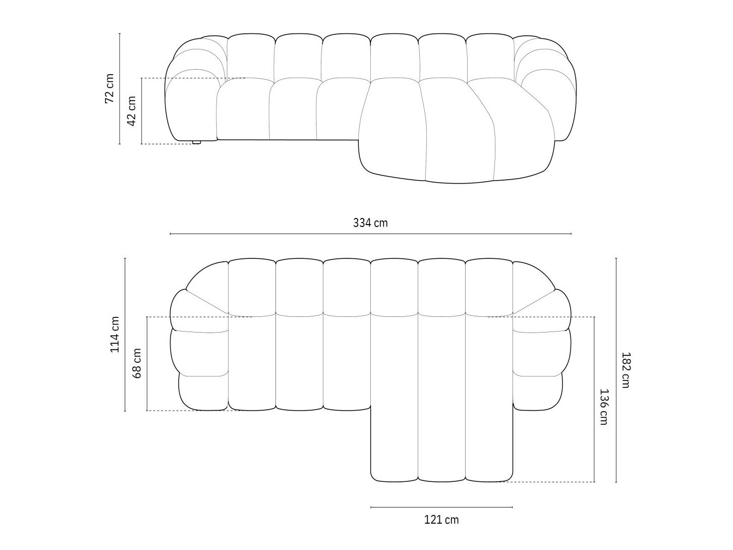 Sarokkanapé Cirnolu 103 (Bubble 17)