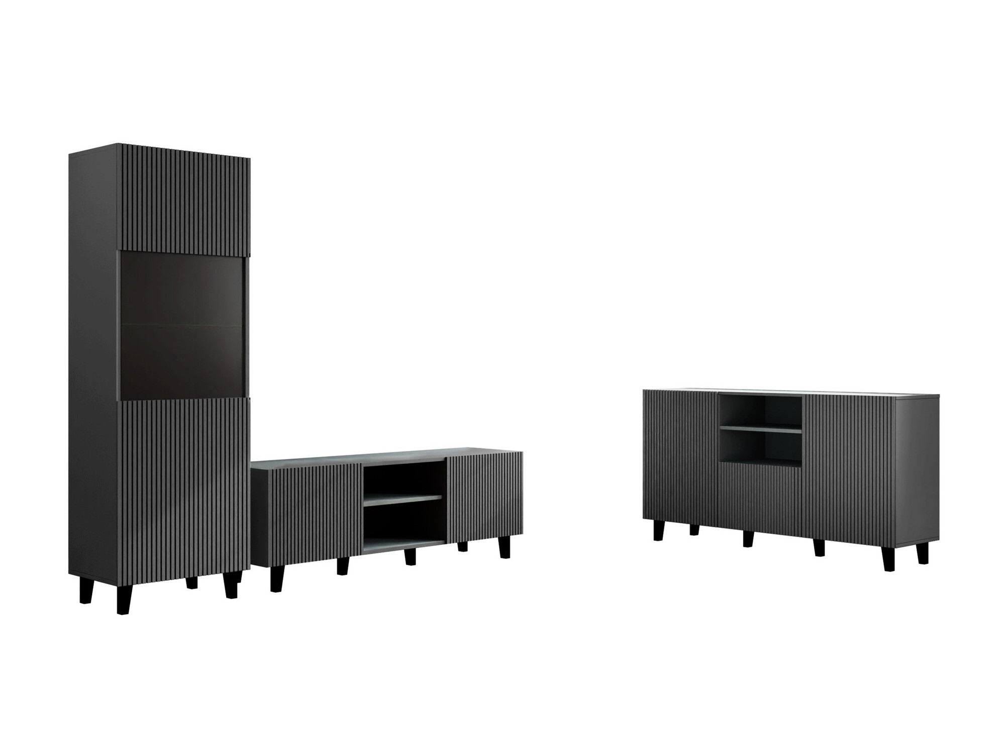 Nappali szett Remeta 111 (Antracit)