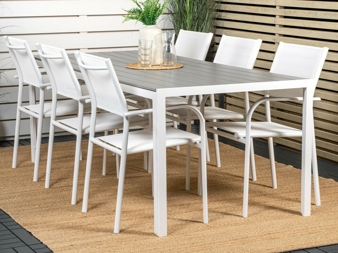 Asztal és szék garnitúra Dallas 2327