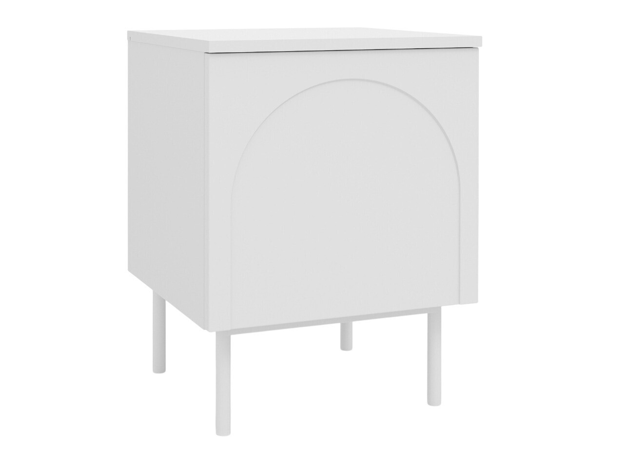 Éjjeliszekrény Burleson 109 (Fehér)